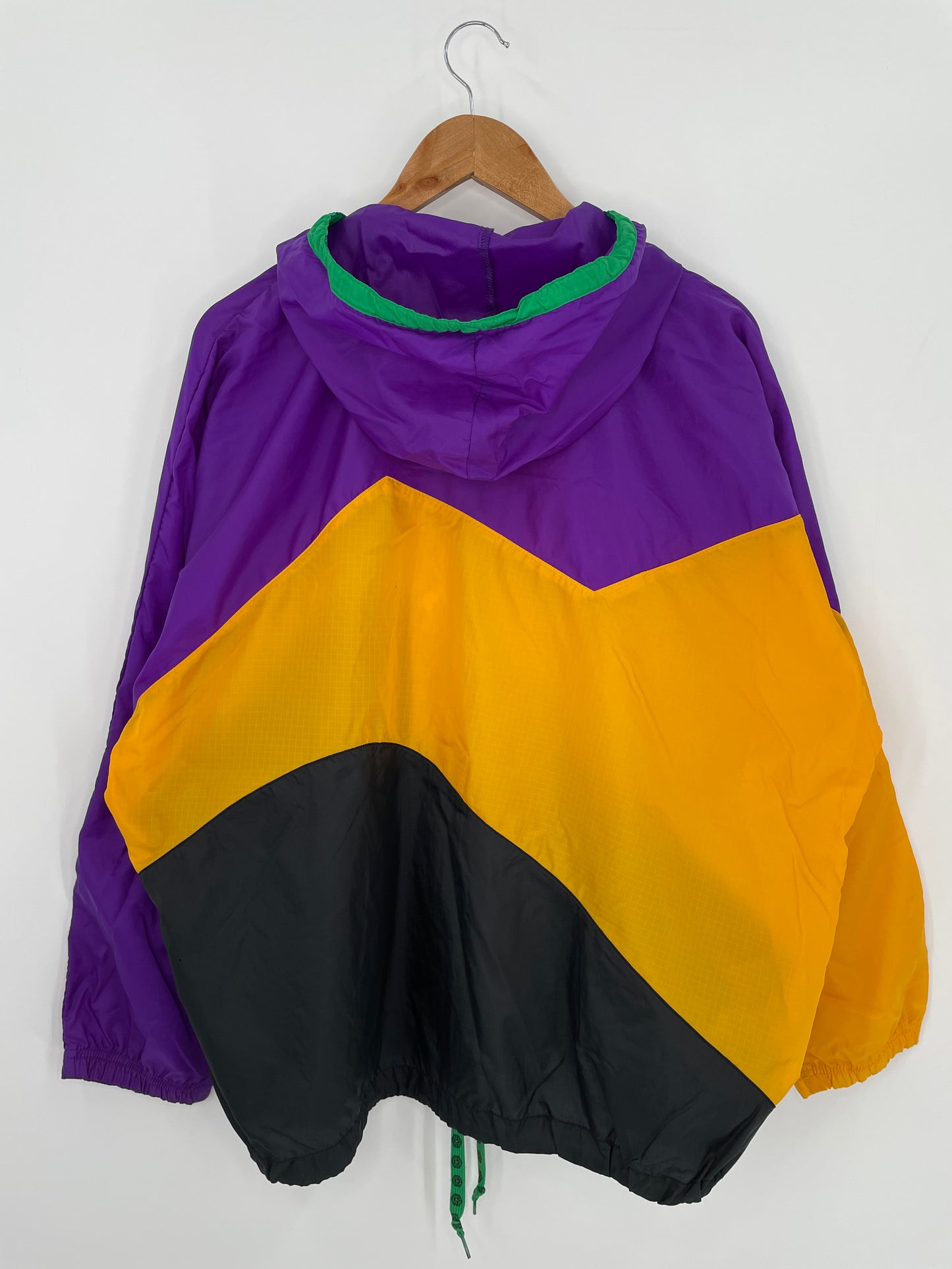 90’s NIKE Size Kids XL Vintage Nylon Hoodie Jacket/ k783