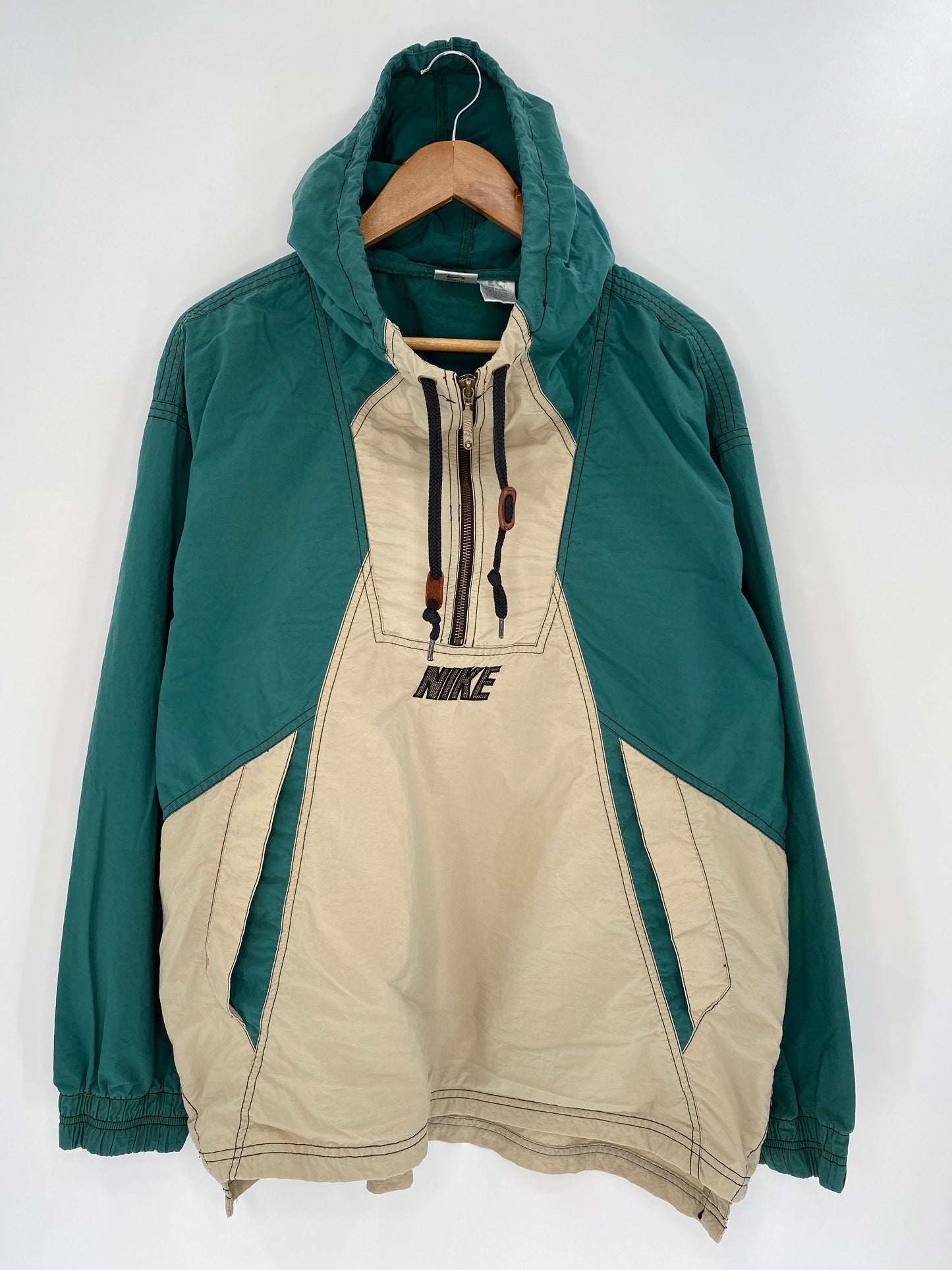 90’s NIKE Size M Vintage Hoodie Nylon Jacket / 8813