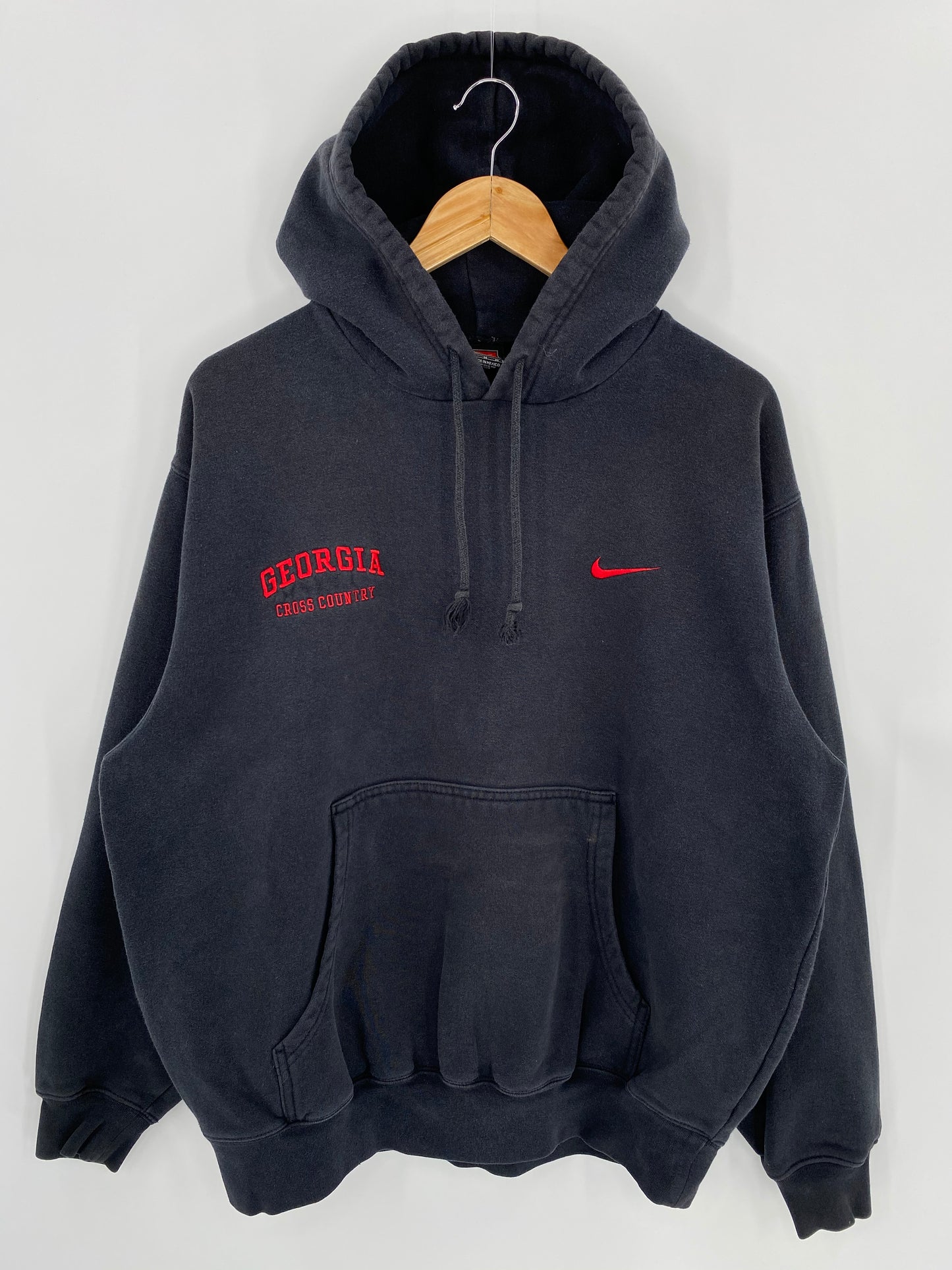 90’s NIKE GEORGIA Size M Vintage Hoodie Sweat-shirt / 6627