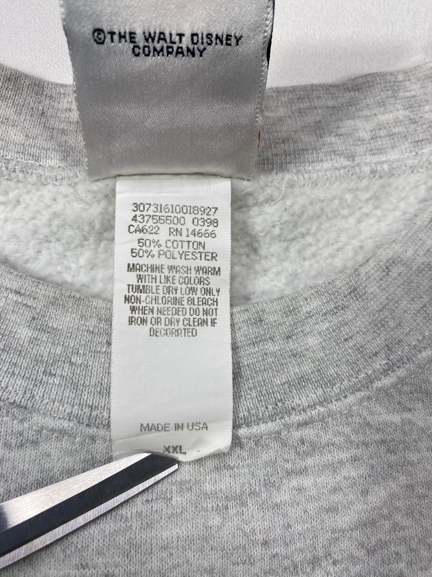 90's DISNEY Mickey Made in USA Size XXL Vintage Sweat-shirt/ K5288