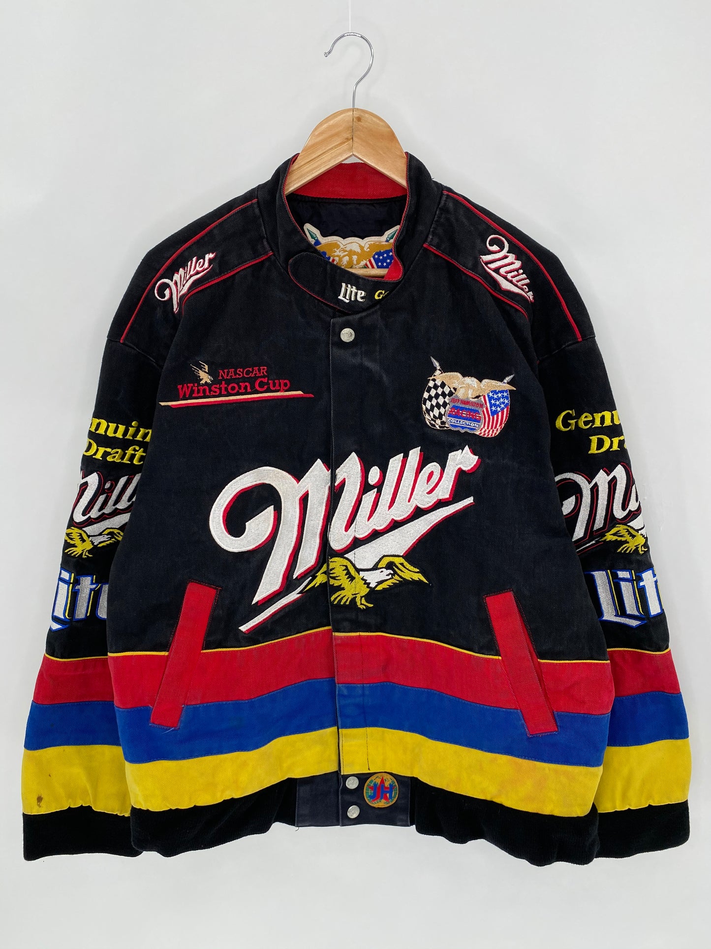 MILLER Made in USA Size XL Vintage Racing Jacket / 6177