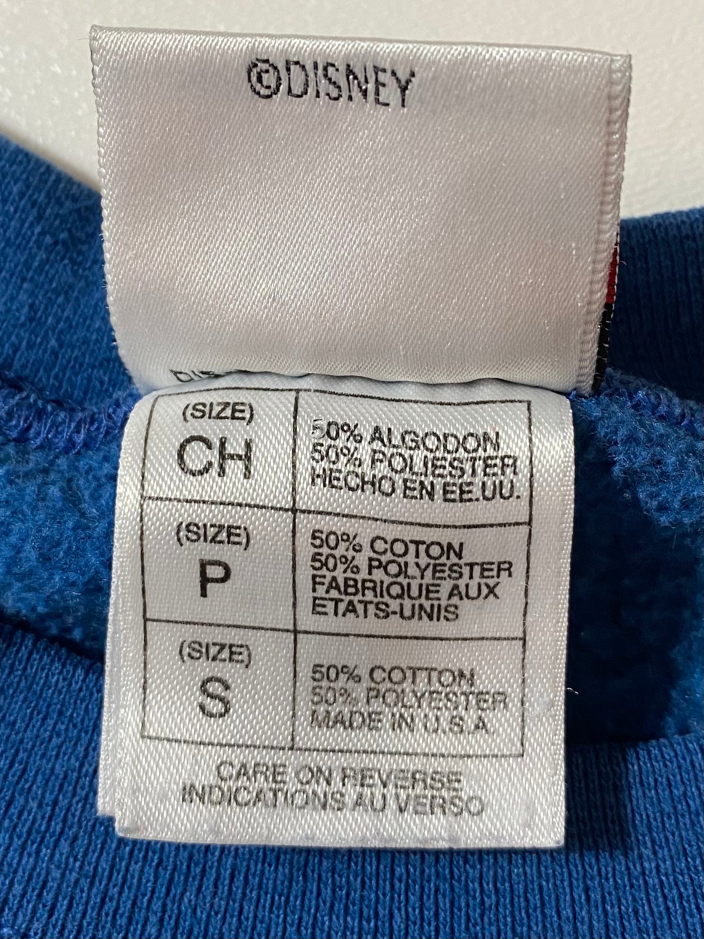 00’ DISNEY WINNIE THE POOH Made in USA Size S Vintage Sweat-Shirt / 9519