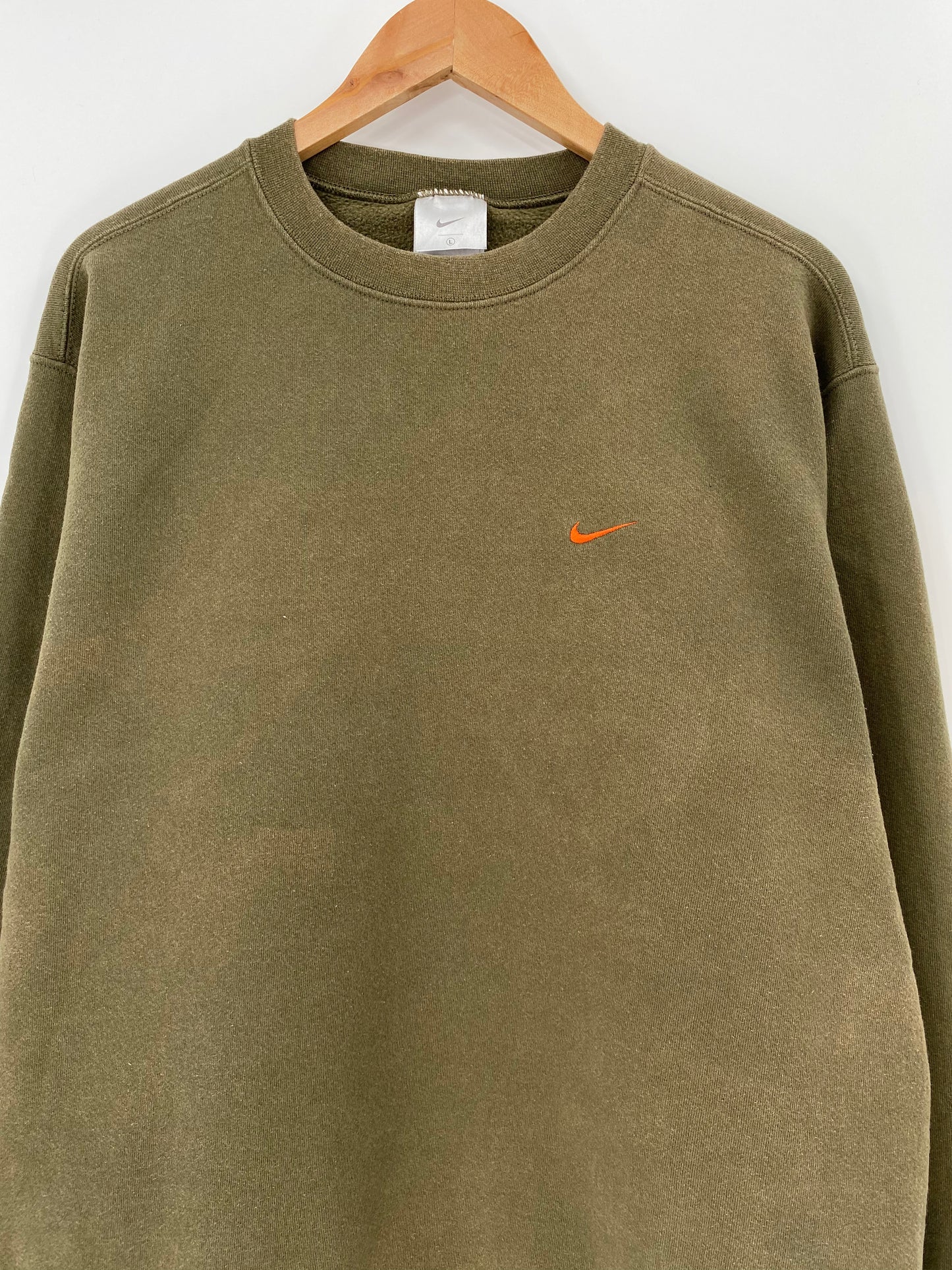 90’s NIKE Mini Swoosh Size L Vintage Sweat-shirt / 9320