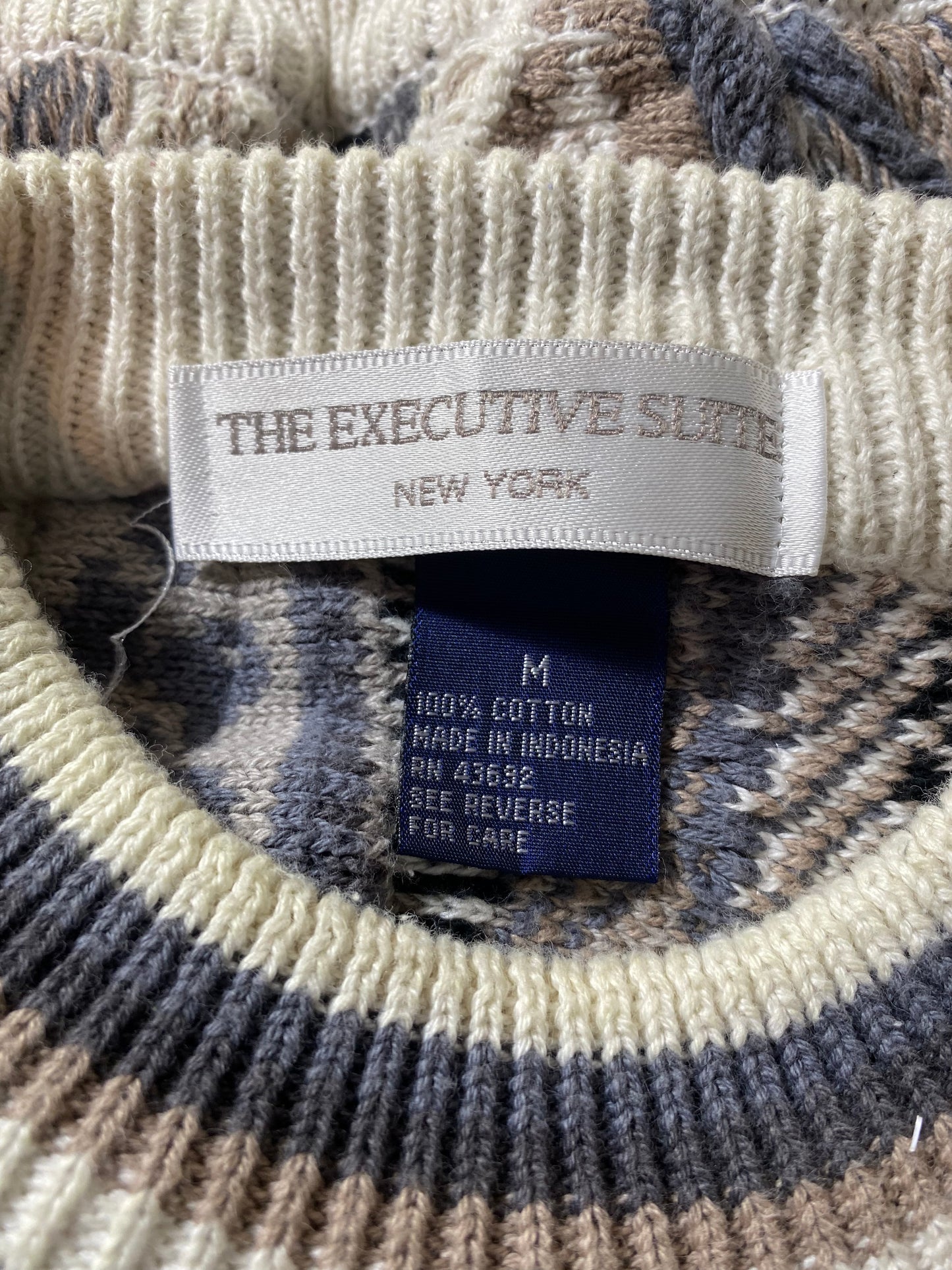 Vintage 3D COOGI- Style Size M Knit Sweater / K2790