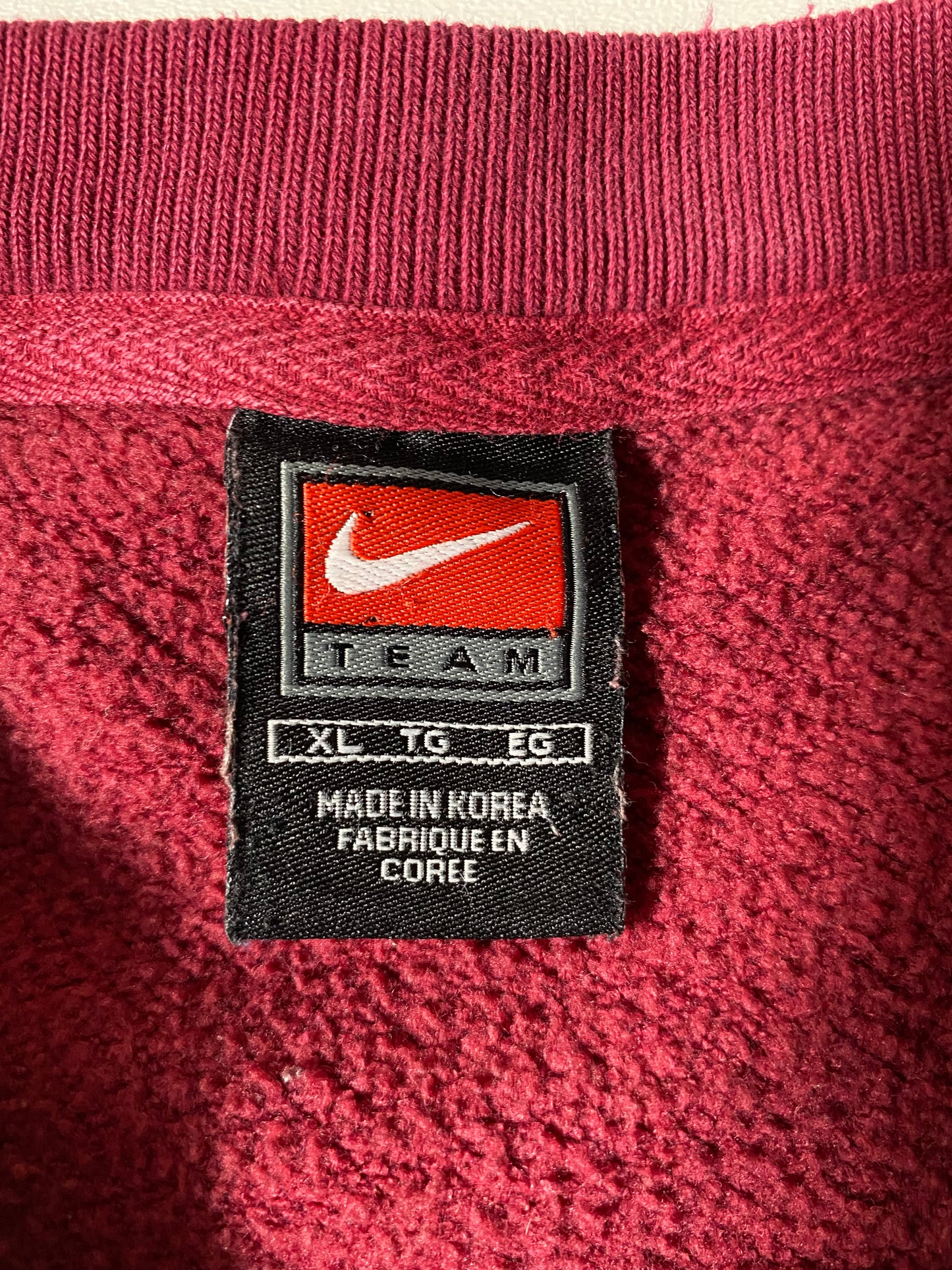 00’ NIKE FSU SEMINOLES Size XL Vintage Sweat-Shirt / K3562