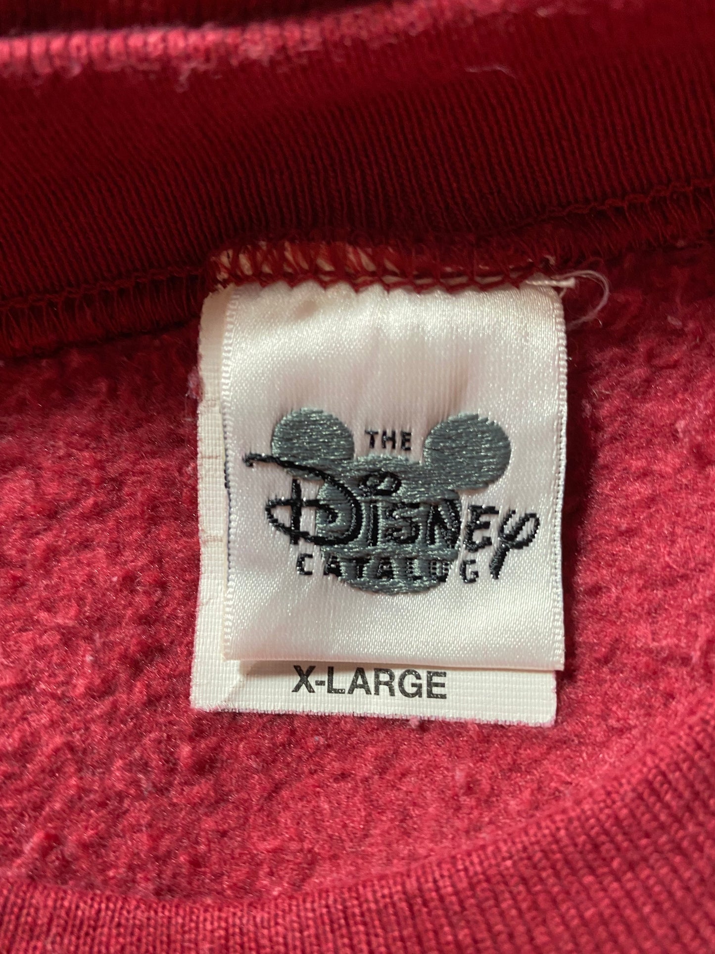 00' DISNEY MICKEY Made in USA Size XL Vintage Sweat-Shirt / A2100