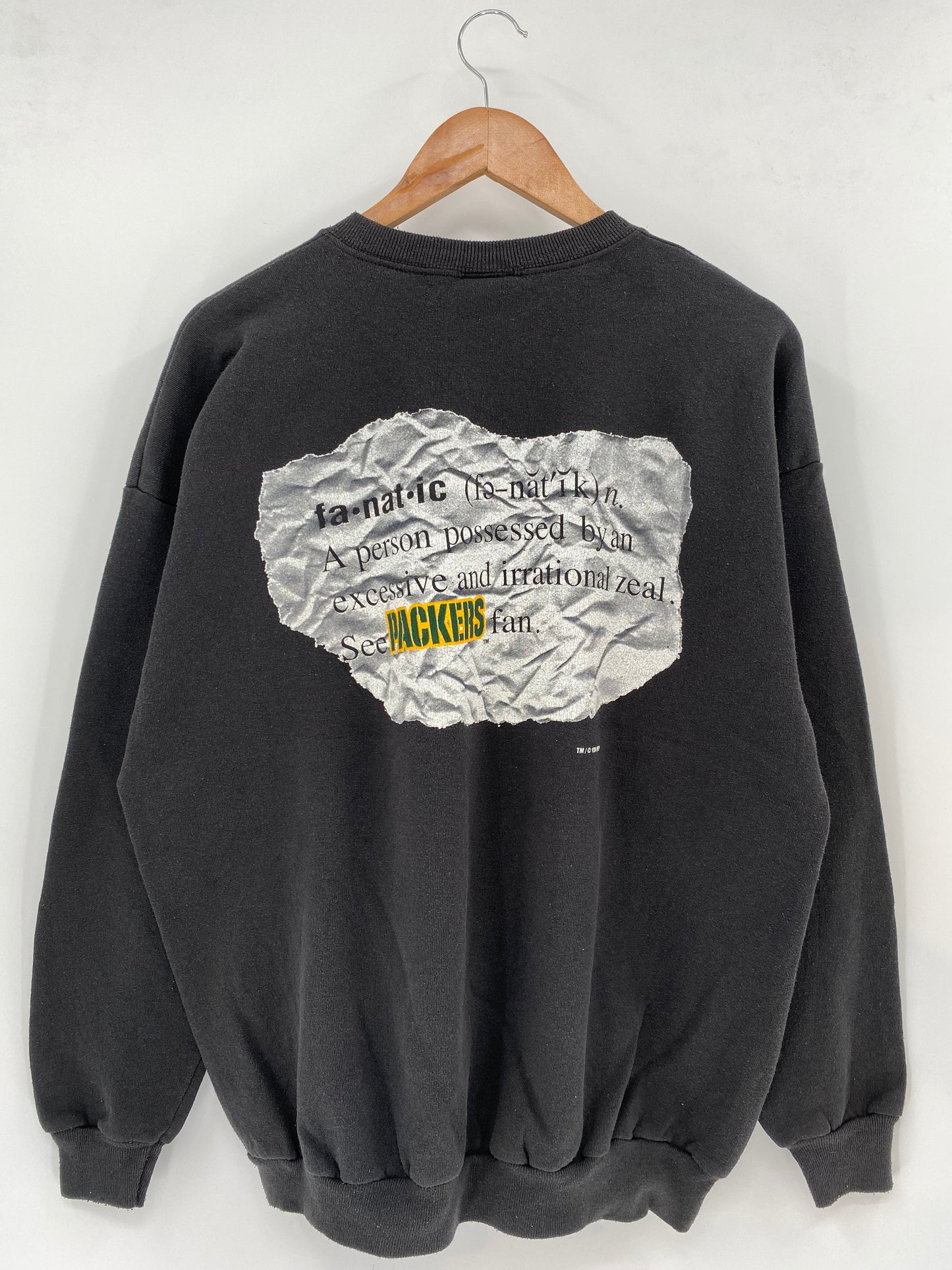 1994' GREEN BAY PACKERS Size XL Vintage NFL Sweat shirt / K3420