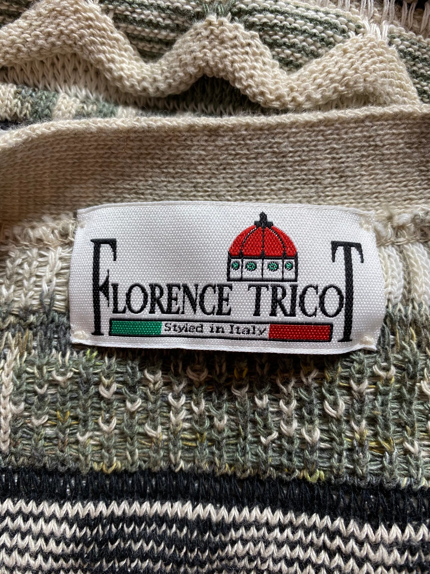 Vintage 3D COOGI- Style Size L Knit Sweater / K1690