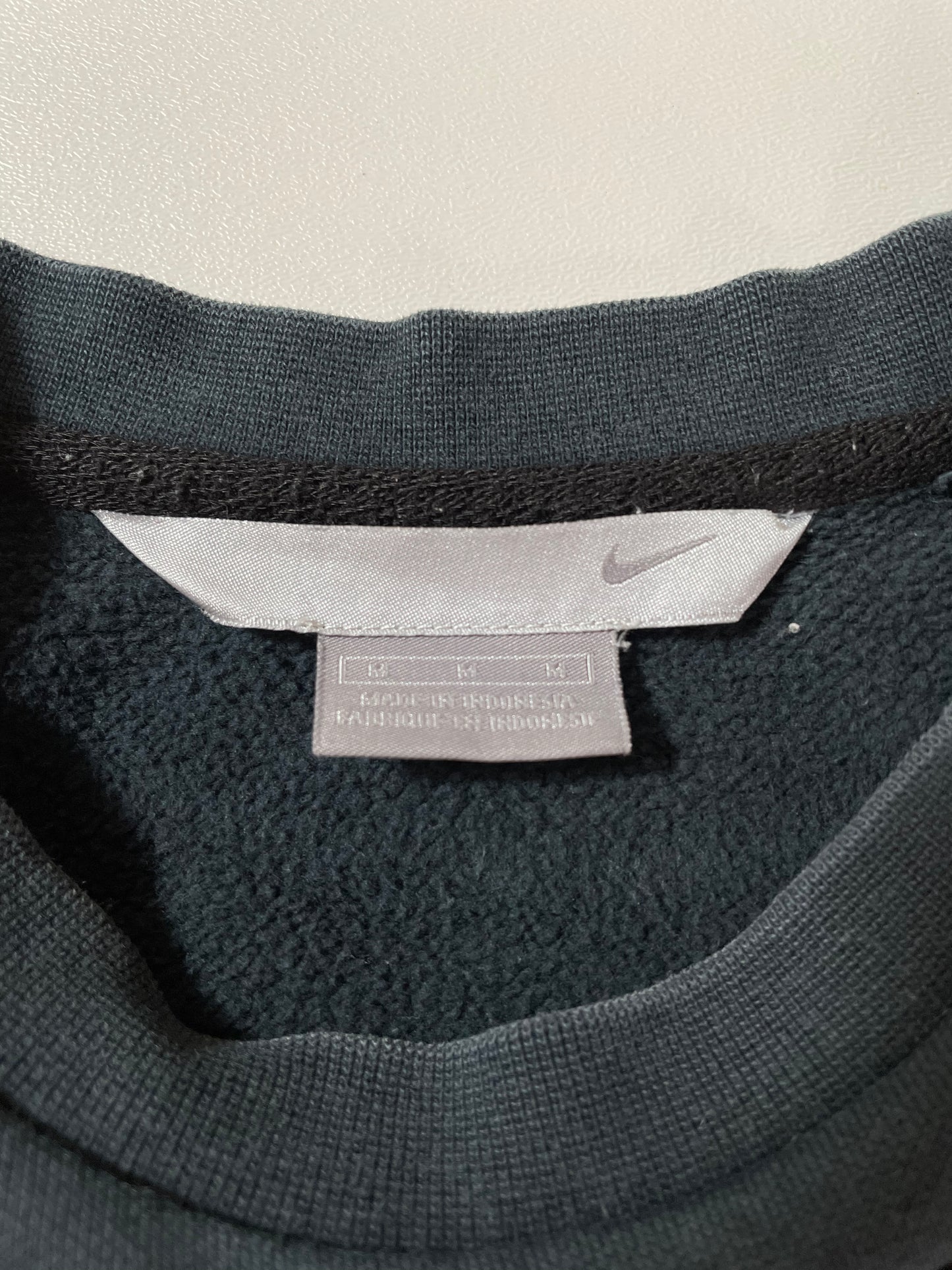 00’ NIKE MINI SWOOSH Size M Vintage Sweat-shirt / K506