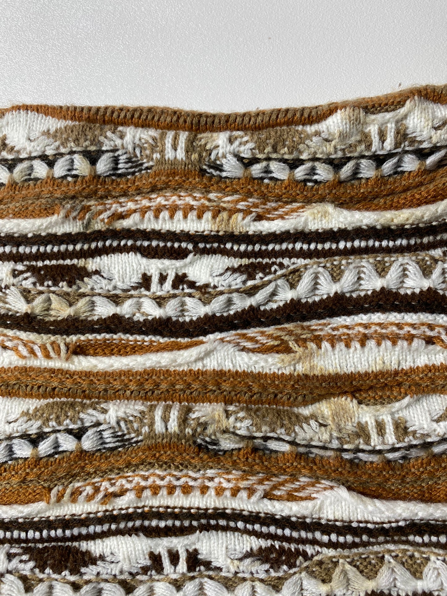 Vintage 3D COOGI- Style Size XXXL Knit Sweater / K3683