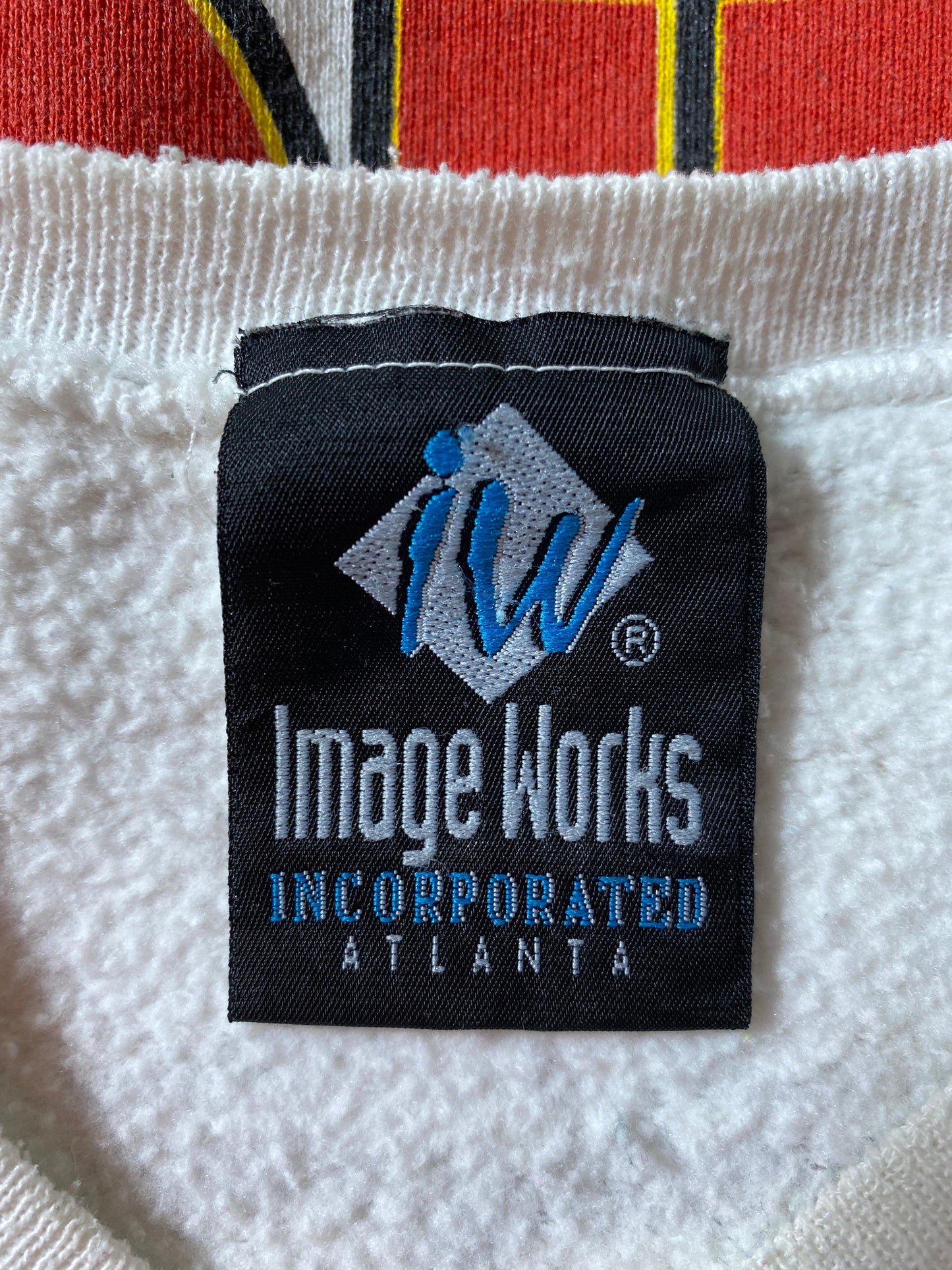 1995 ELLIOTT HARDY x MCDONALD RACING TEAM Size XL Vintage Racing Sweat-shirt / A4812