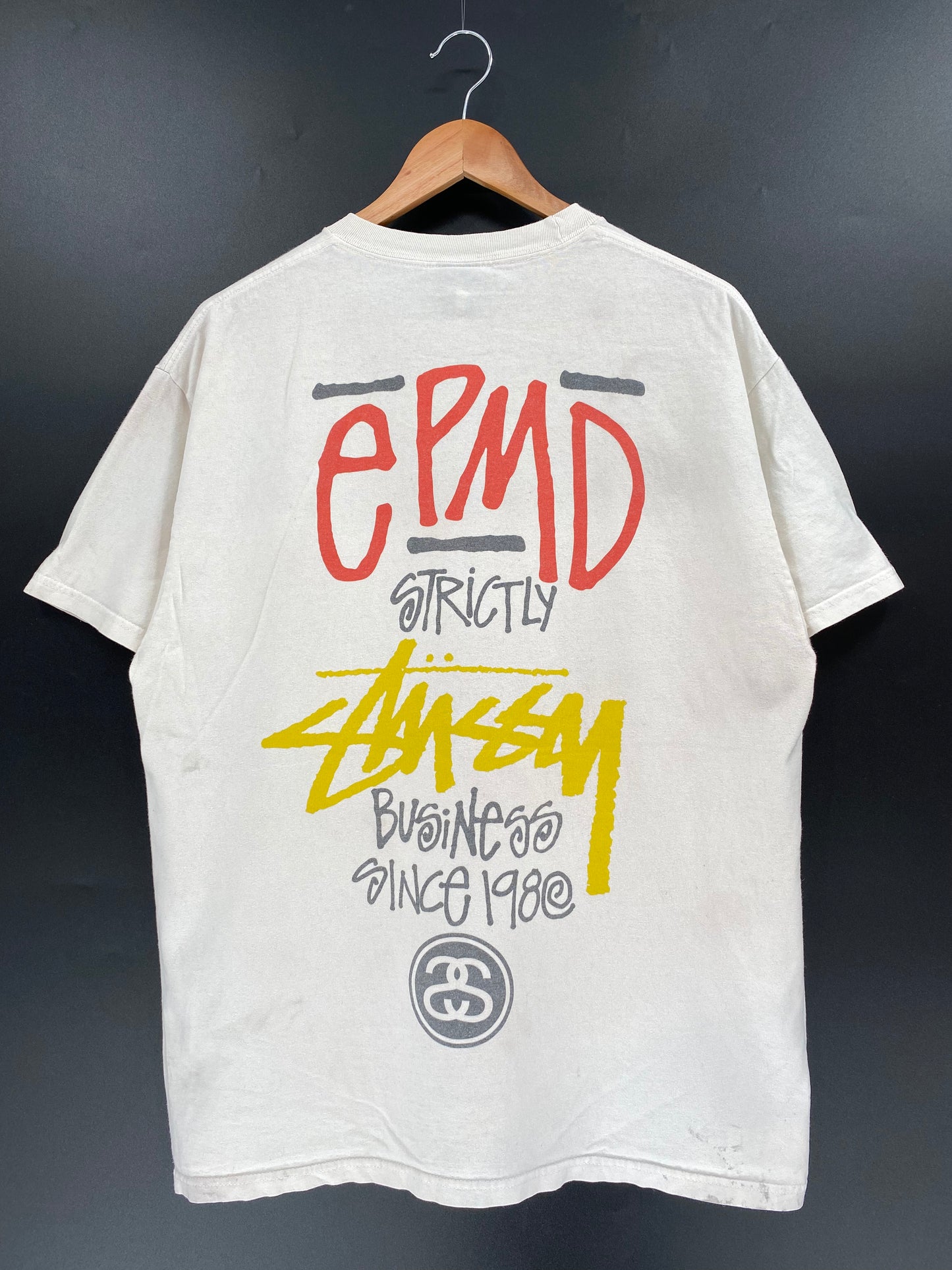 Vintage STUSSY STICTLY BUSINESS Size L T-Shirts / K1185