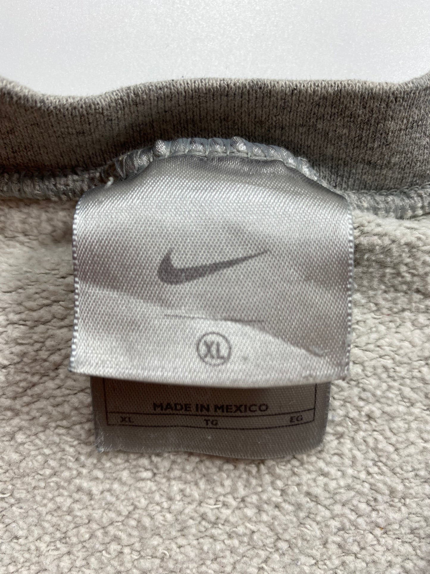 90’s NIKE Mini Swoosh Size XL Vintage Sweat-shirt / 6870