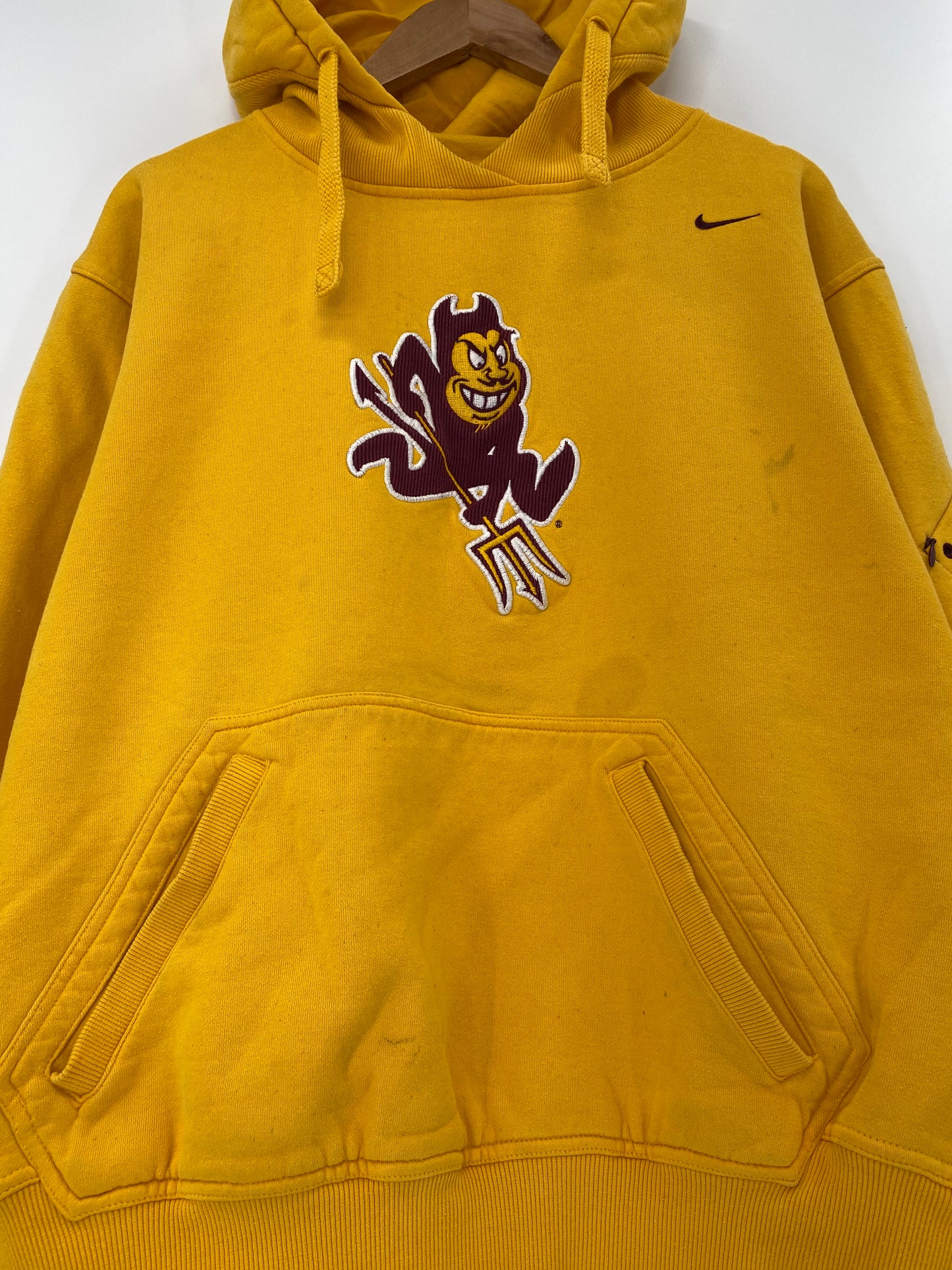 00’ NIKE ARIZONA STATE Size M Vintage Hoodie Sweat-shirt /8834