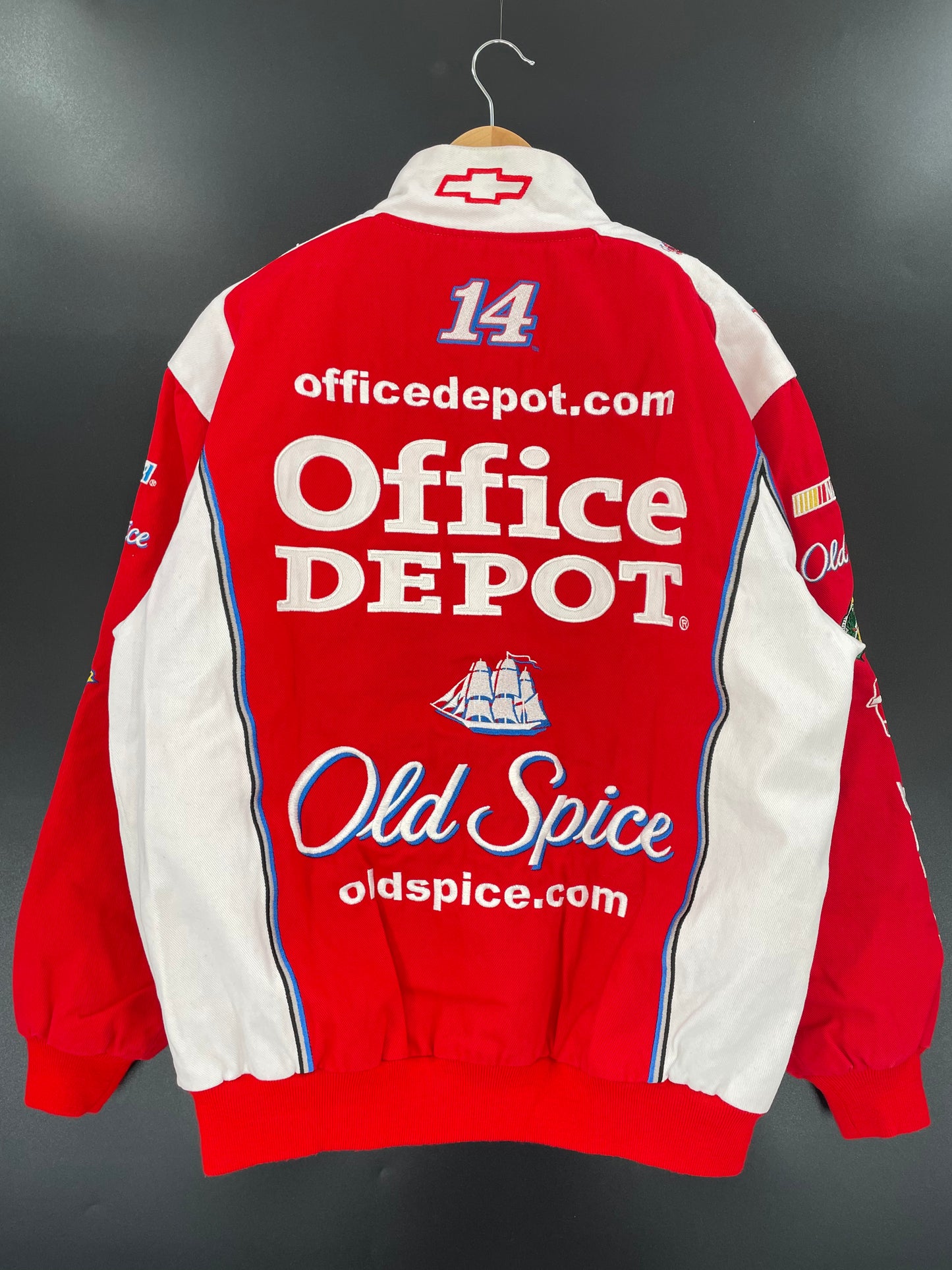 Vintage NASCAR OFFICE DEPOT Size M Racing Jacket / k2374