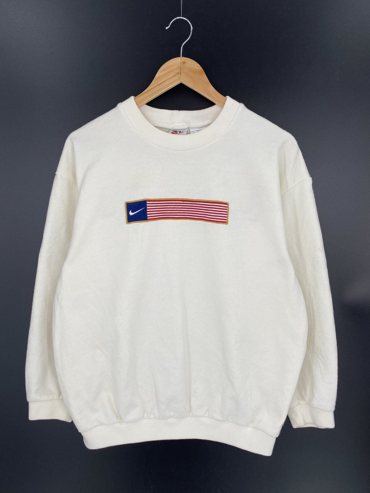 90’s NIKE USA Size M Vintage Sweat-shirt / k6149