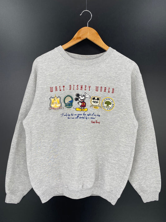 00’ WALT DISNEY WORLD Size S Vintage Sweat-shirt / 8712