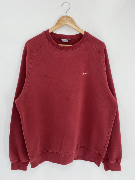 00’ NIKE Mini Swoosh Size XL Vintage Sweat-Shirt / K4767