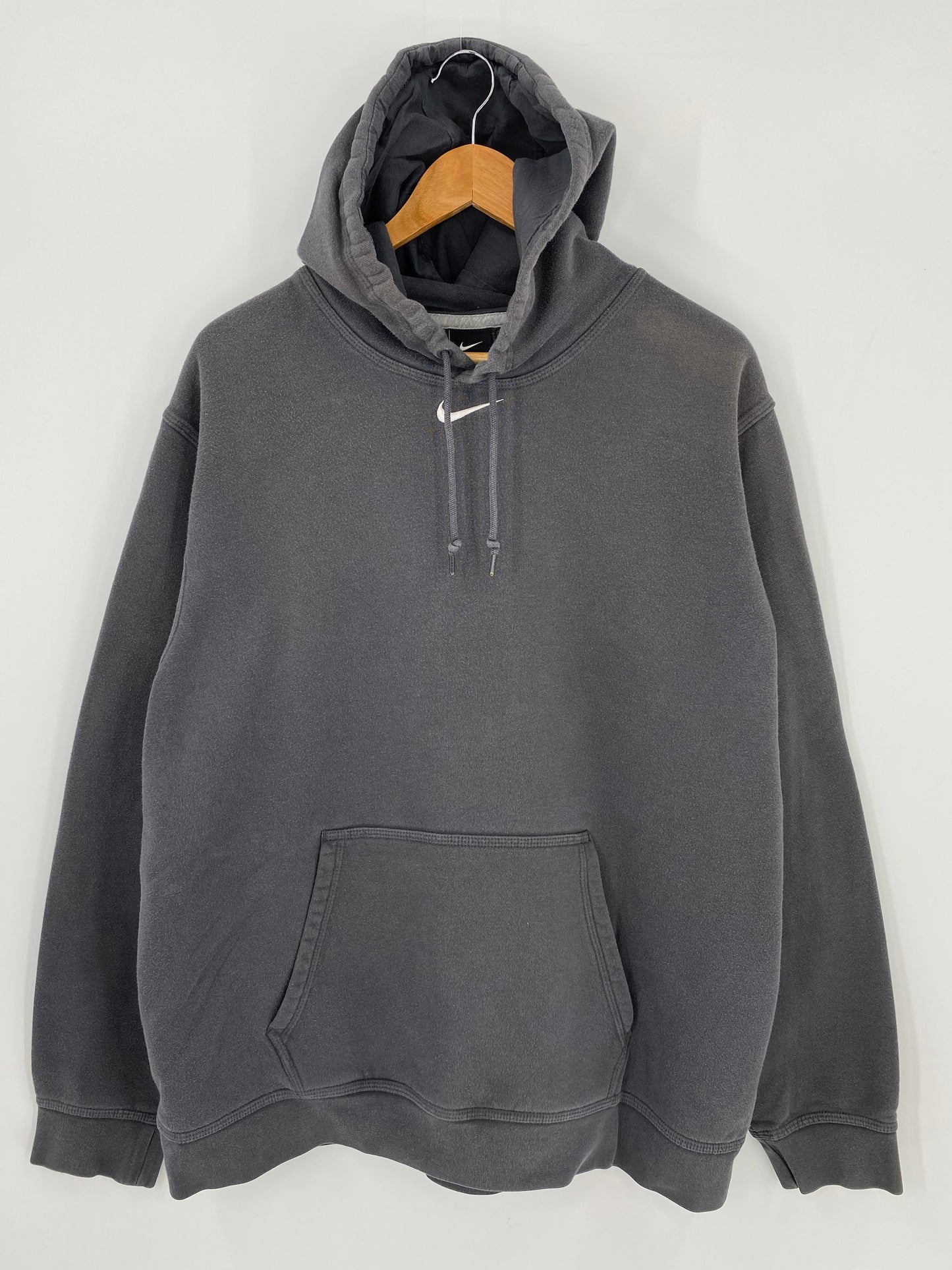 00’ NIKE CENTER SWOOSH Size XL Vintage Hoodie Sweat-shirt / K467