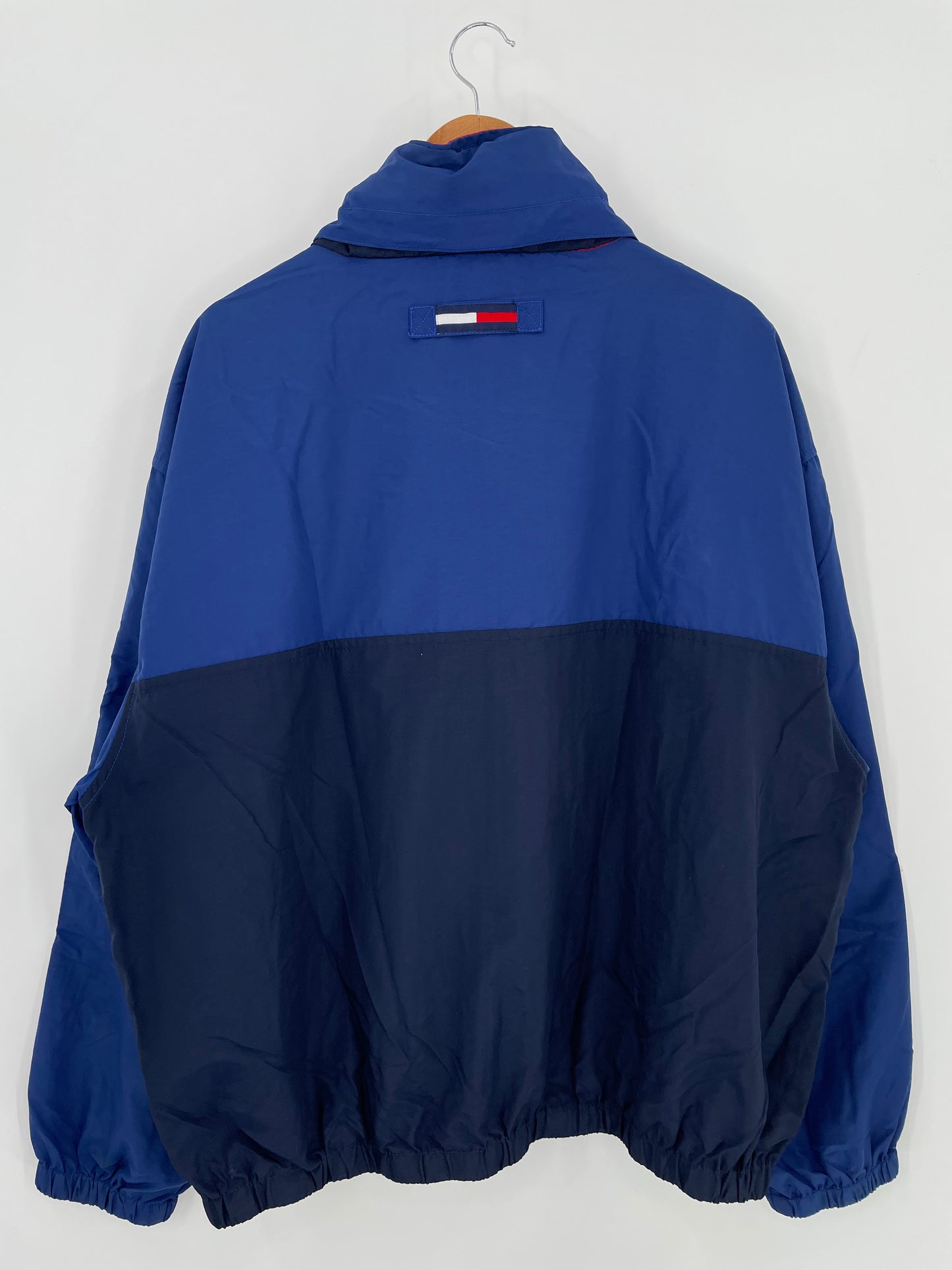 90's TOMMY HILFIGER Size XXL Vintage Nylon Jacket / k470