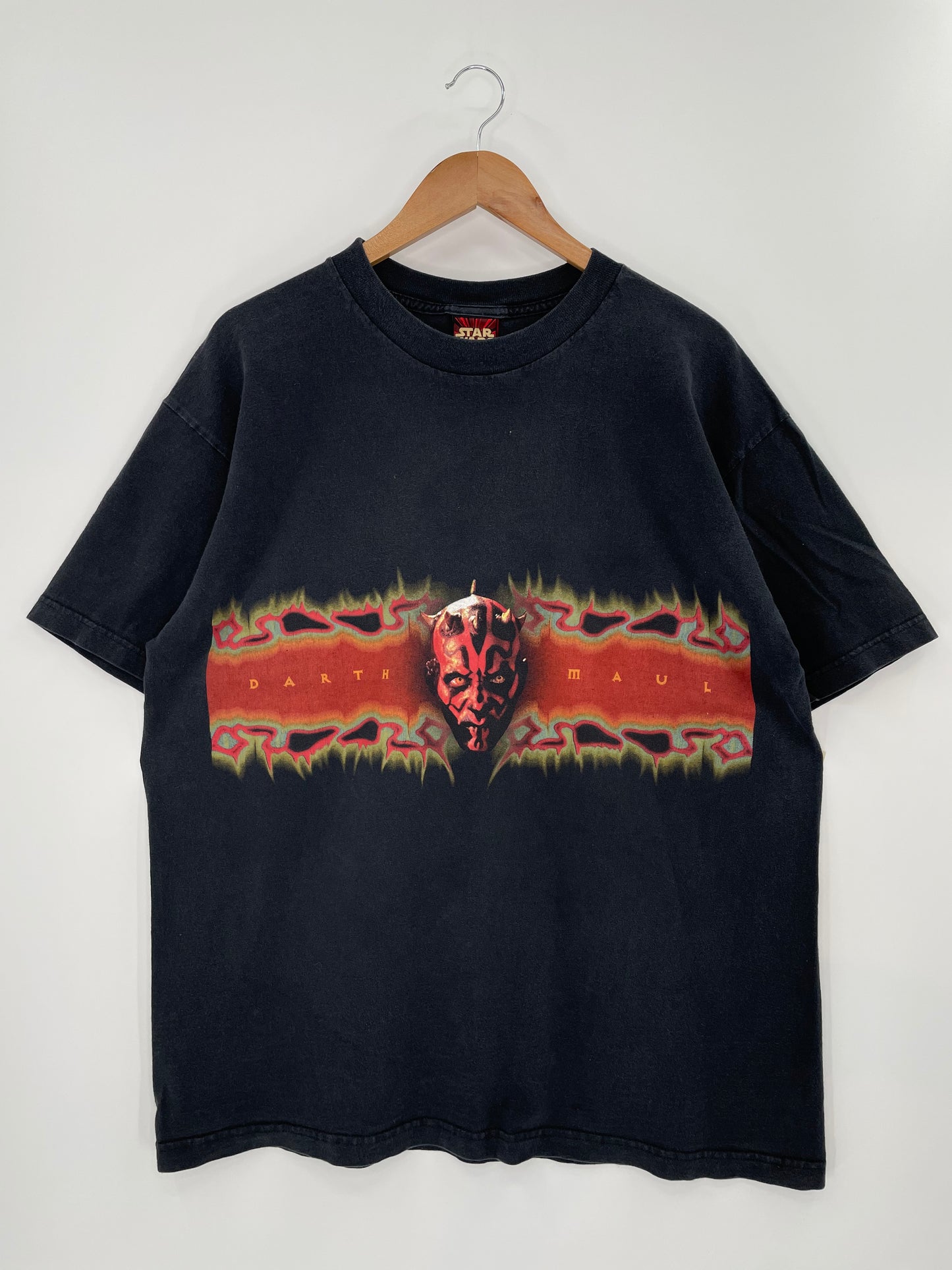 90’s STAR WARS DRTH MAUL Size XL Vintage T-Shirts / 9703