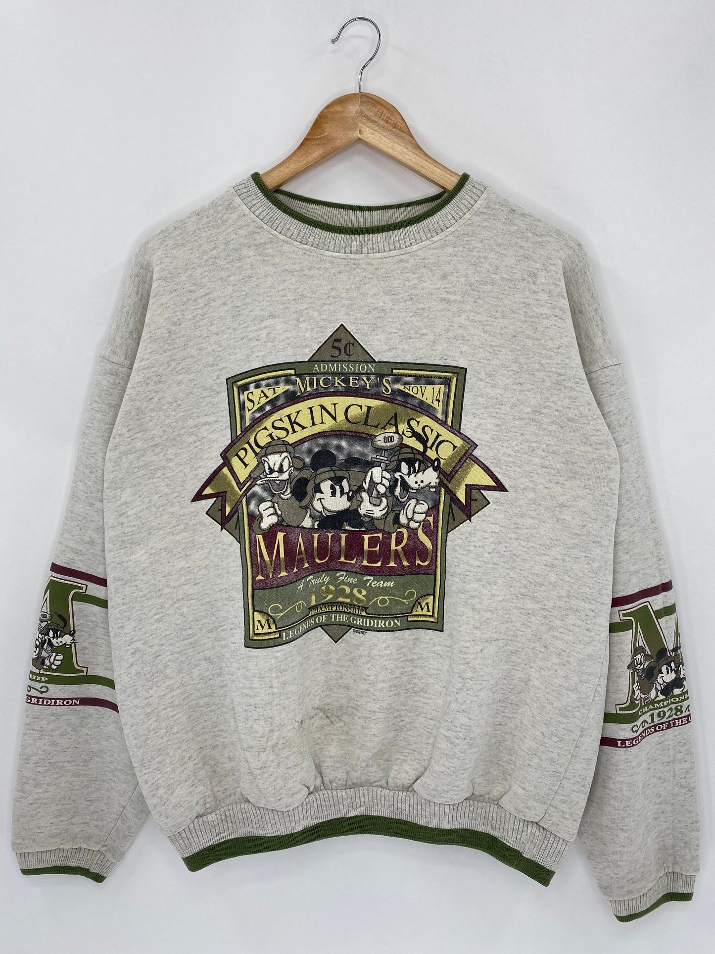 00’ Disney Mickey Size Approx.XL Vintage Sweat-Shirts / 5661