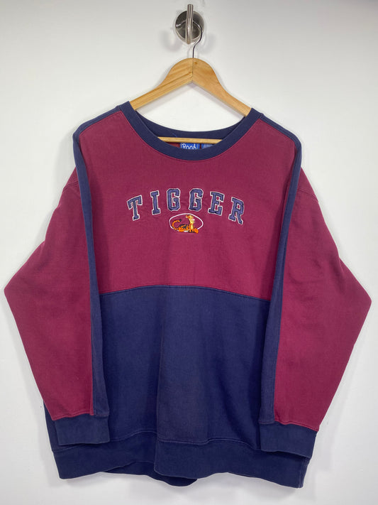 00’ Disney Tigger Size 2XL Vintage Sweat-Shirt / 5235