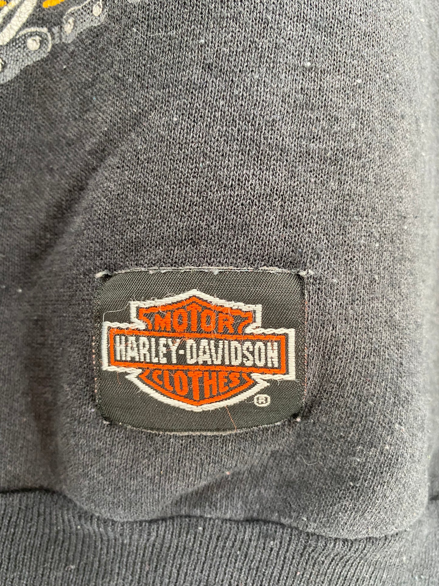 1989' HARLEY DAVIDSON Made in USA Size XL Vintage Sweat-Shirt / K2098