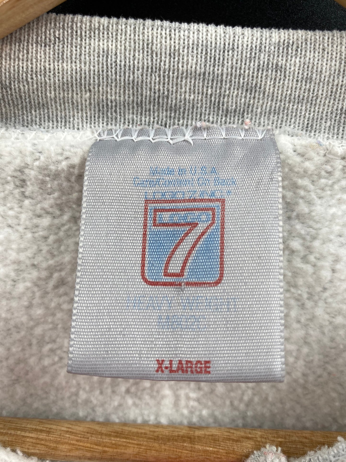 1990 CHICAGO BULLS Made in USA Size XL Vintage NBA Sweat-shirt / 7722