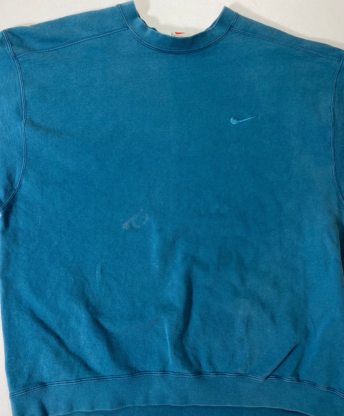 90’s NIKE Mini Swoosh Made in USA Size XL Vintage Sweat-shirt / 7063