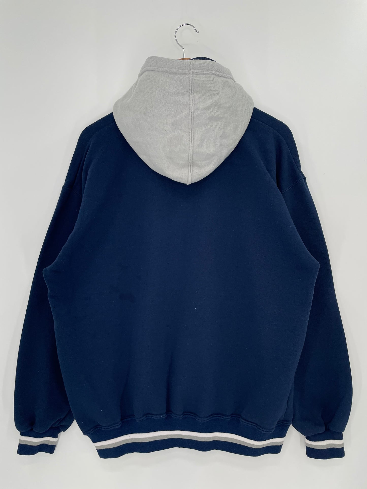 90’s STARTER COWBOYS FOOTBALL Size L Vintage NFL Double Hoodie Sweat shirt / K96