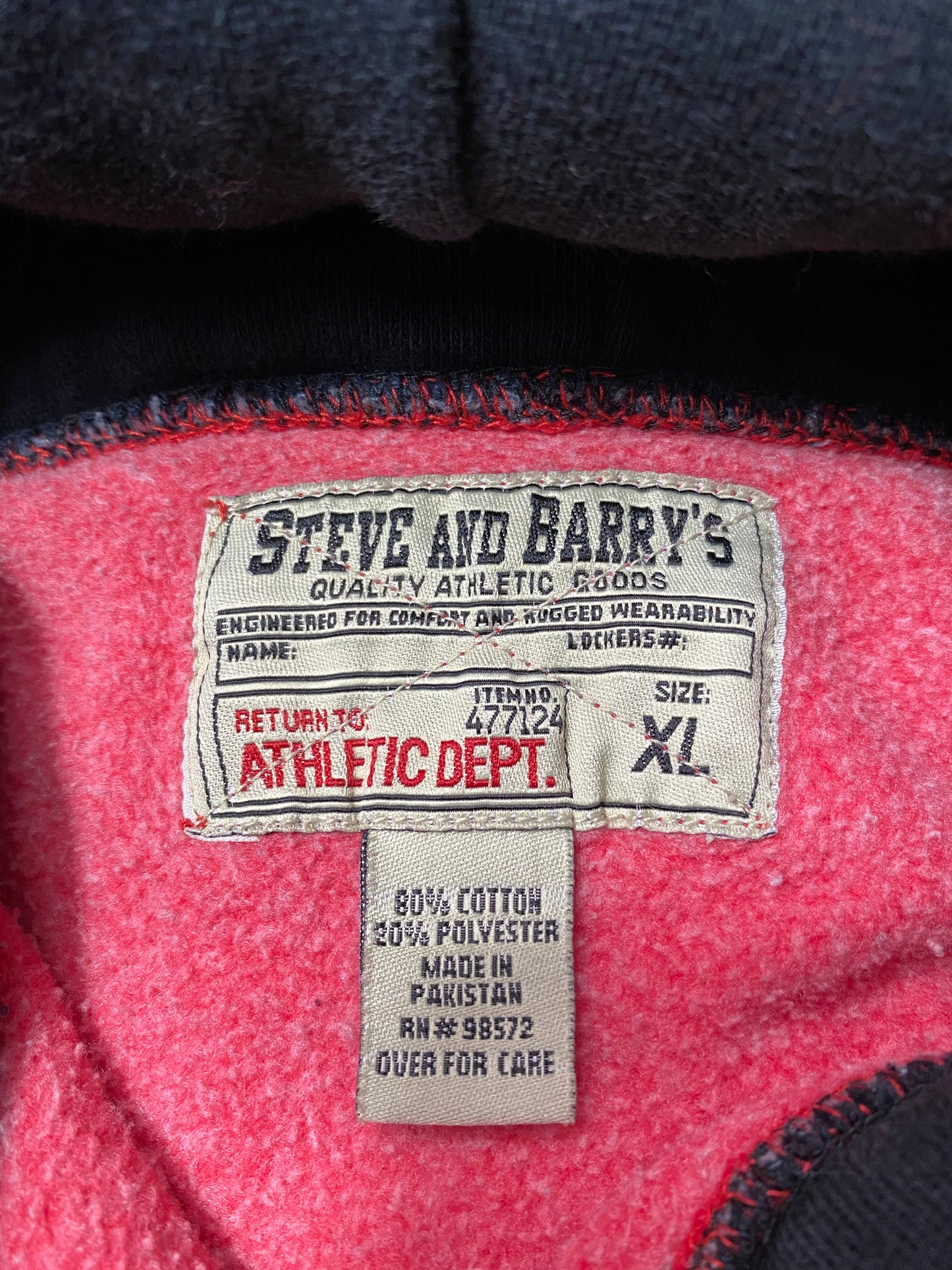 Vintage  WISCONSIN Size XL Hoodie Sweat-shirt / K3297