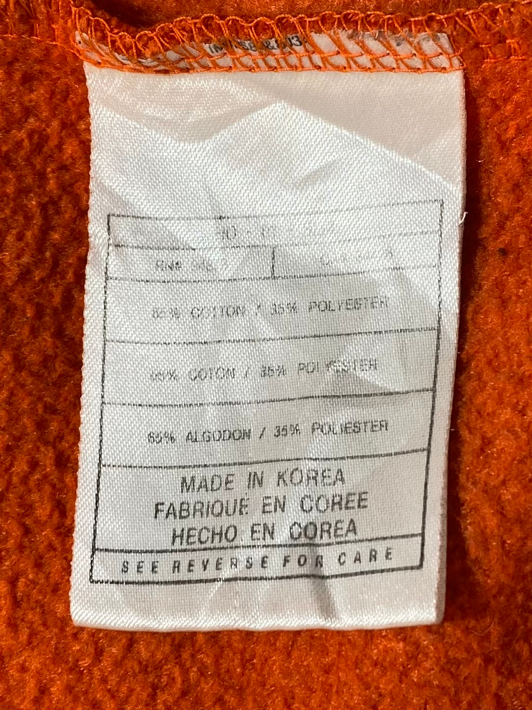 00’ NIKE x SYRACUSE Size L Vintage College Hoodie Sweat-shirt / E429