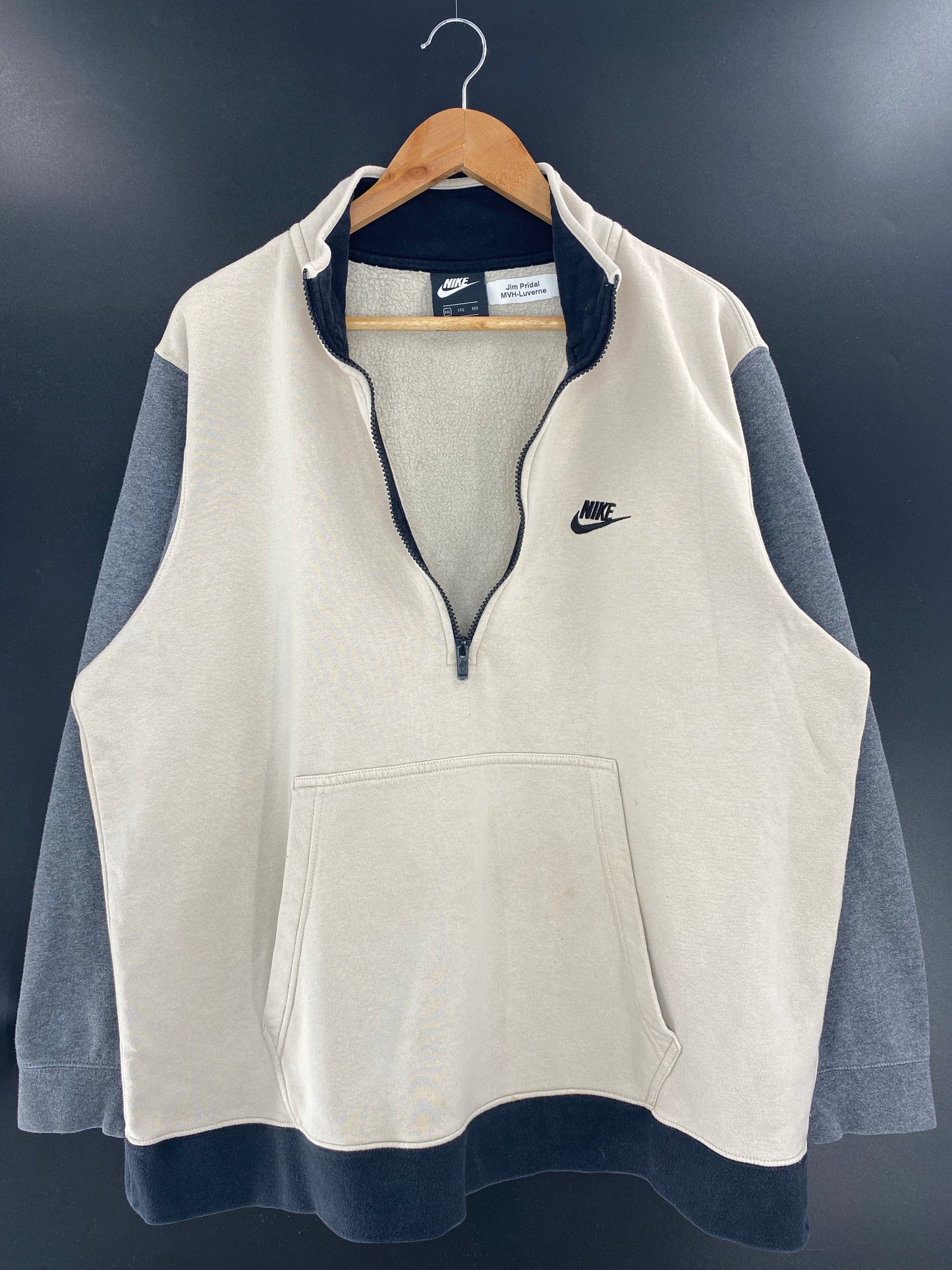 00’ NIKE Size XXL Vintage Half Zip Up Sweat-shirt / A6603