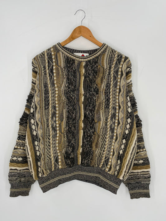 Vintage 3D COOGIE STYLE Size M Knit Sweater / K9718