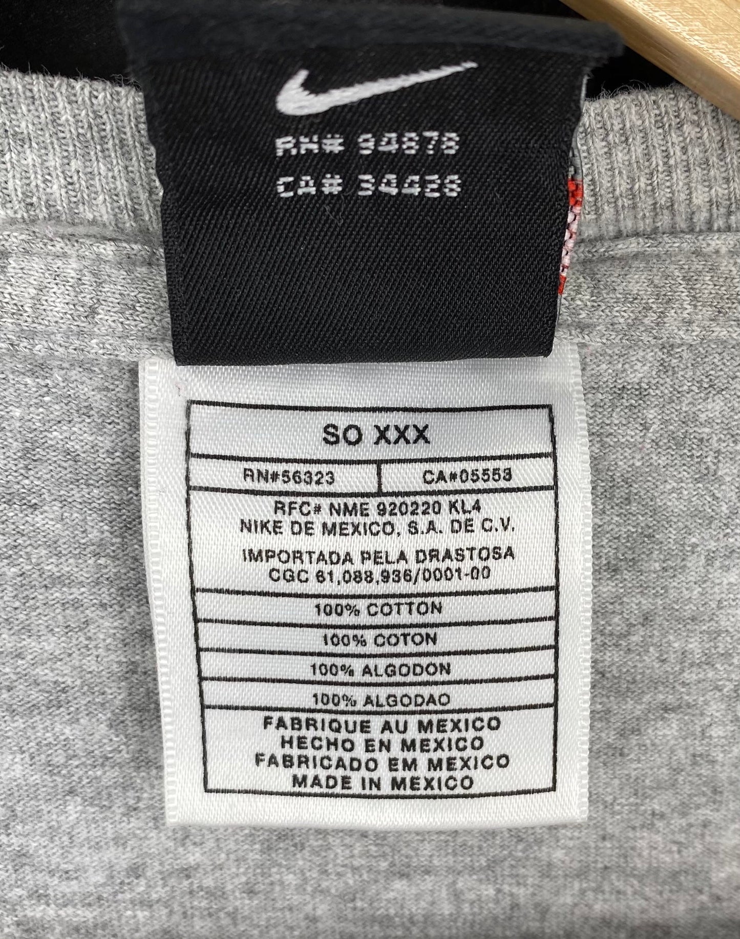 00' NIKE Size L Vintage Long Sleeve T-Shirt / K7861