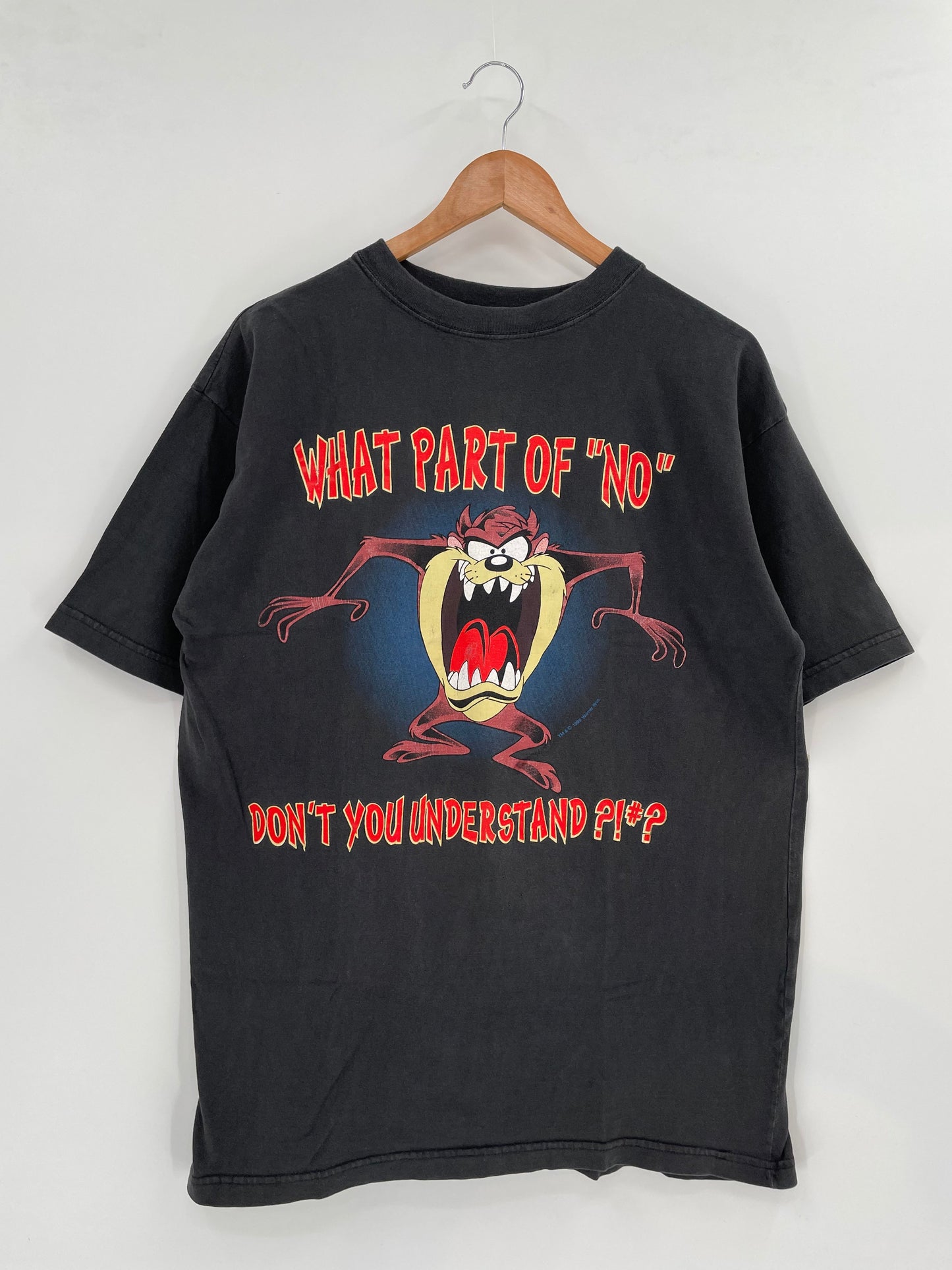 1995 LOONEY TUNES TAZ Size XL Vintage T-Shirt / E6182T