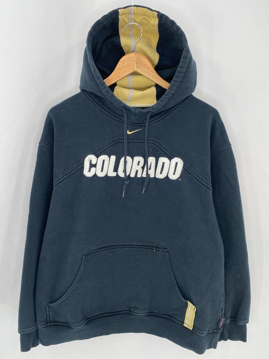 00’ NIKE COLORADO Size M Vintage Hoodie Sweat-Shirt / 6957
