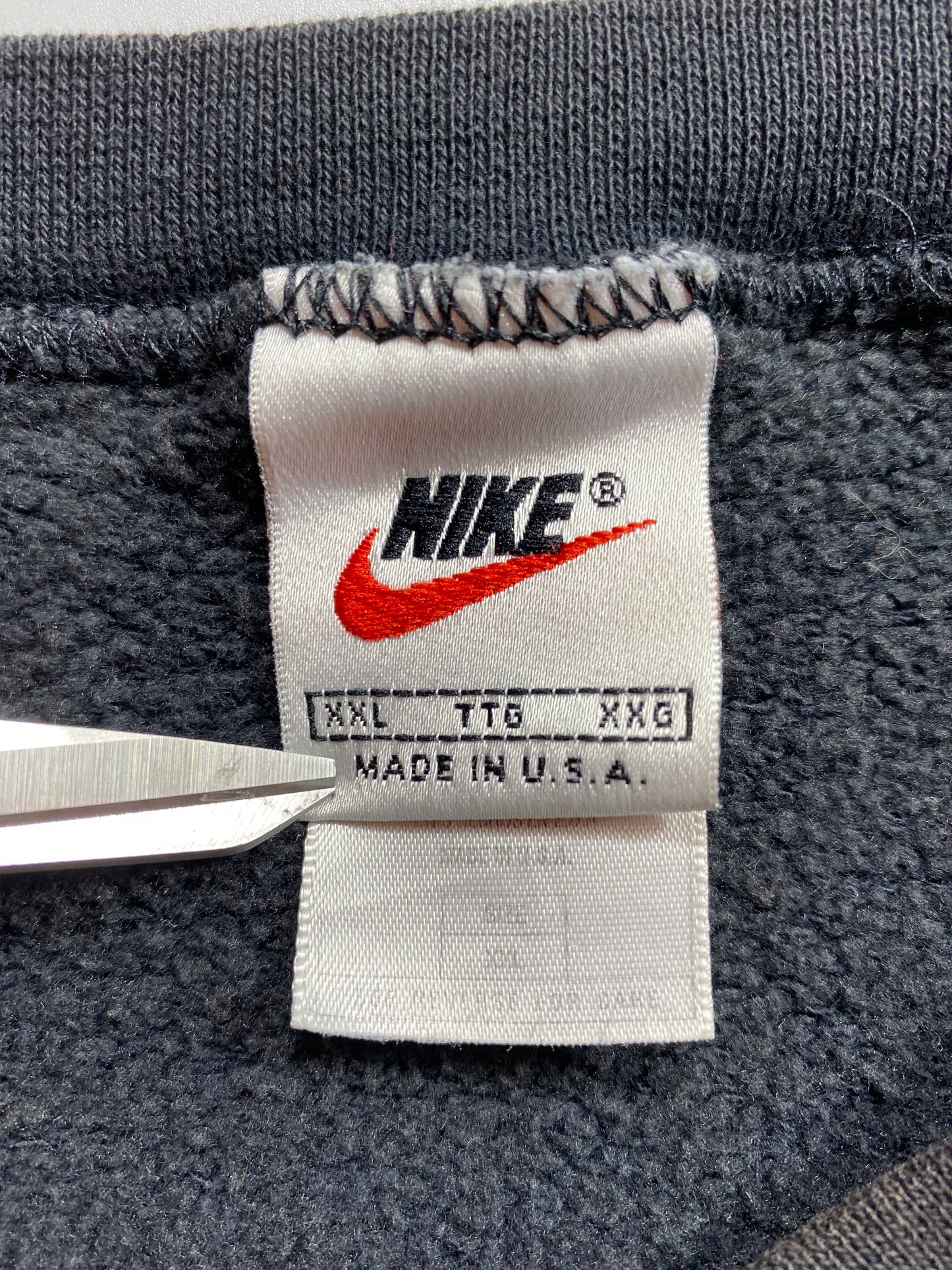 90’s NIKE ATHLETICS Made in USA Size XXL Vintage Sweat-shirt / 7298