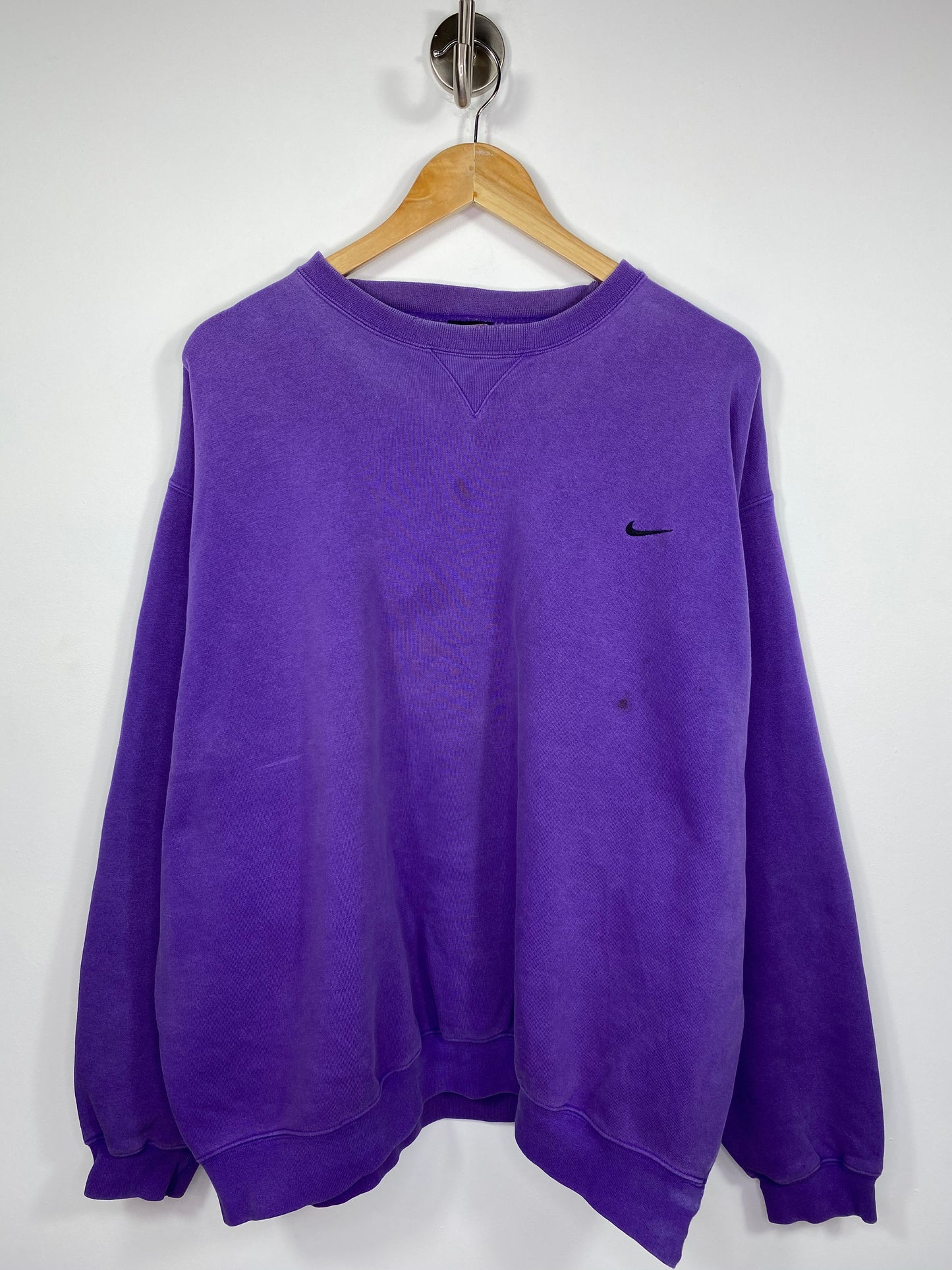 90’s NIKE Mini Swoosh Size XL Vintage Sweat-Shirt / 5310