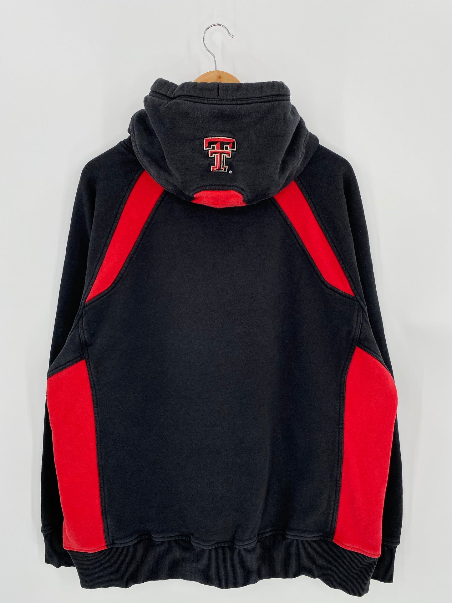 00’ NIKE TEXAS TECH Size XL Vintage Hoodie Sweat-shirt / 6715