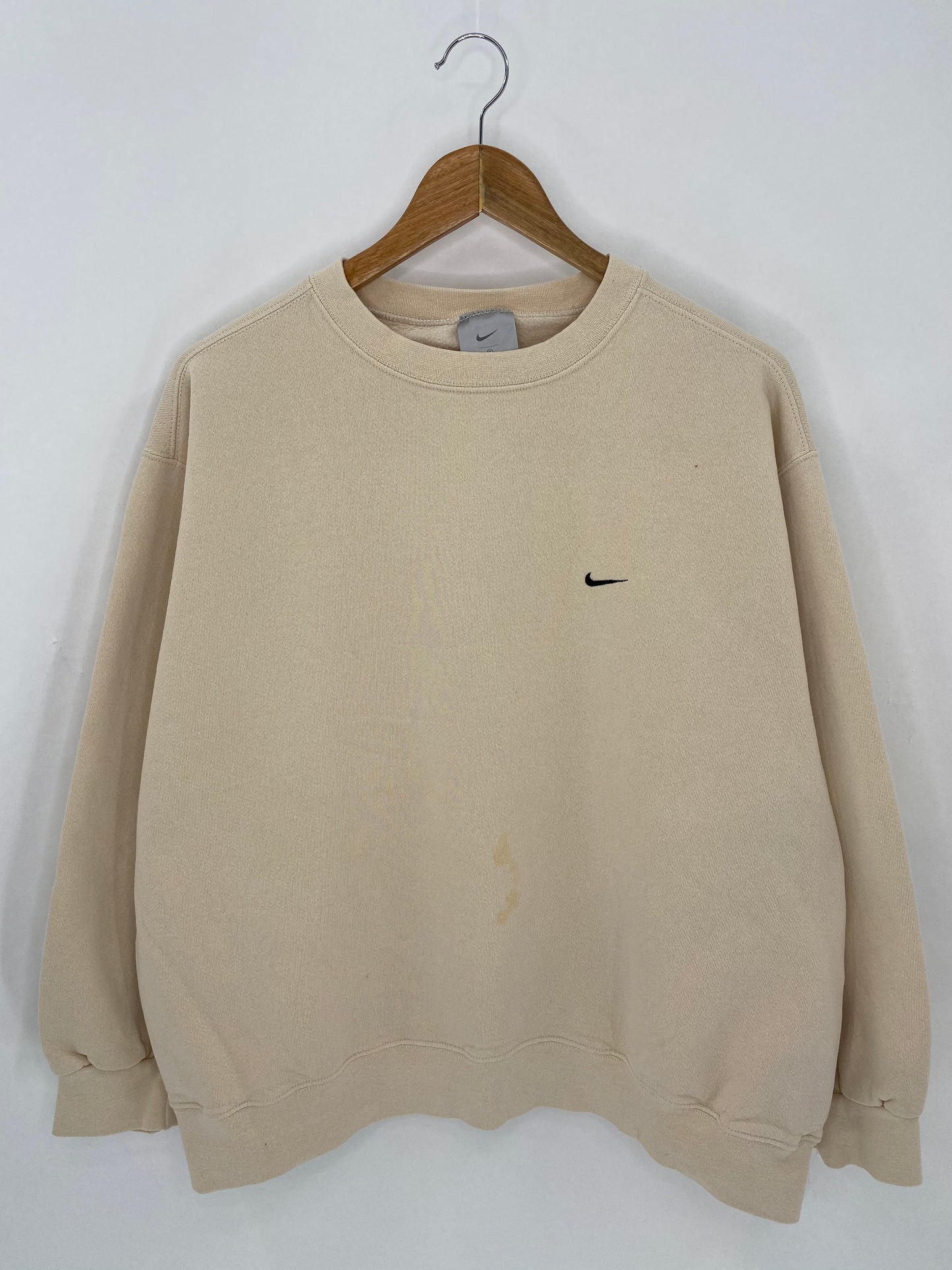 90’s NIKE Mini Swoosh Size XL Vintage Sweat-shirt / 6987