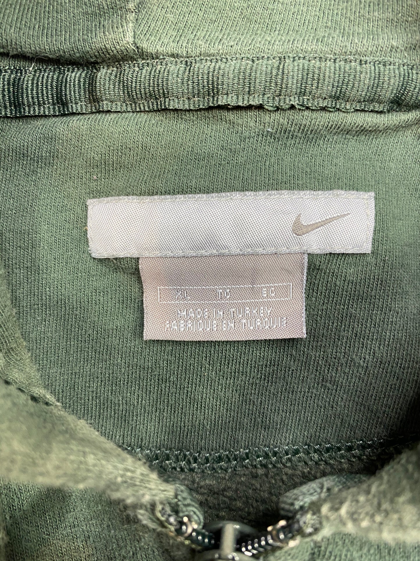 00’ NIKE  Half-Zip Vintage Hoodie Sweat-Shirt / 5136