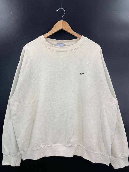90’s NIKE MINI SWOOSH Size XL Vintage Sweat-shirt / K2079