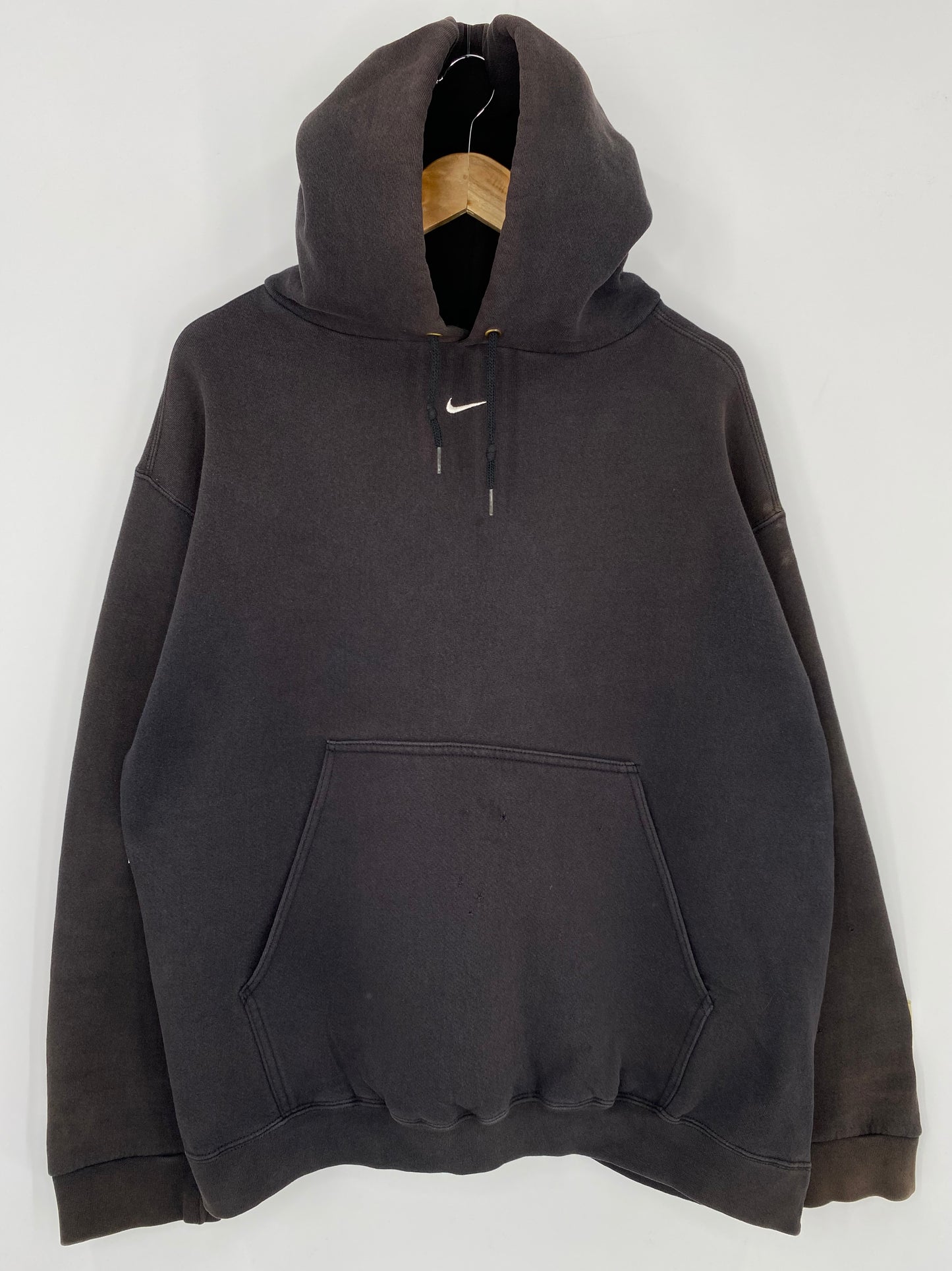 90’s NIKE CENTER SWOOSH Size XL Vintage Hoodie Sweat shirt / 9808