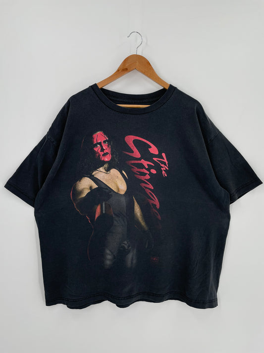 90’s STING Size Approx.XL~XXL Vintage WCW NWO T-shirt / K746