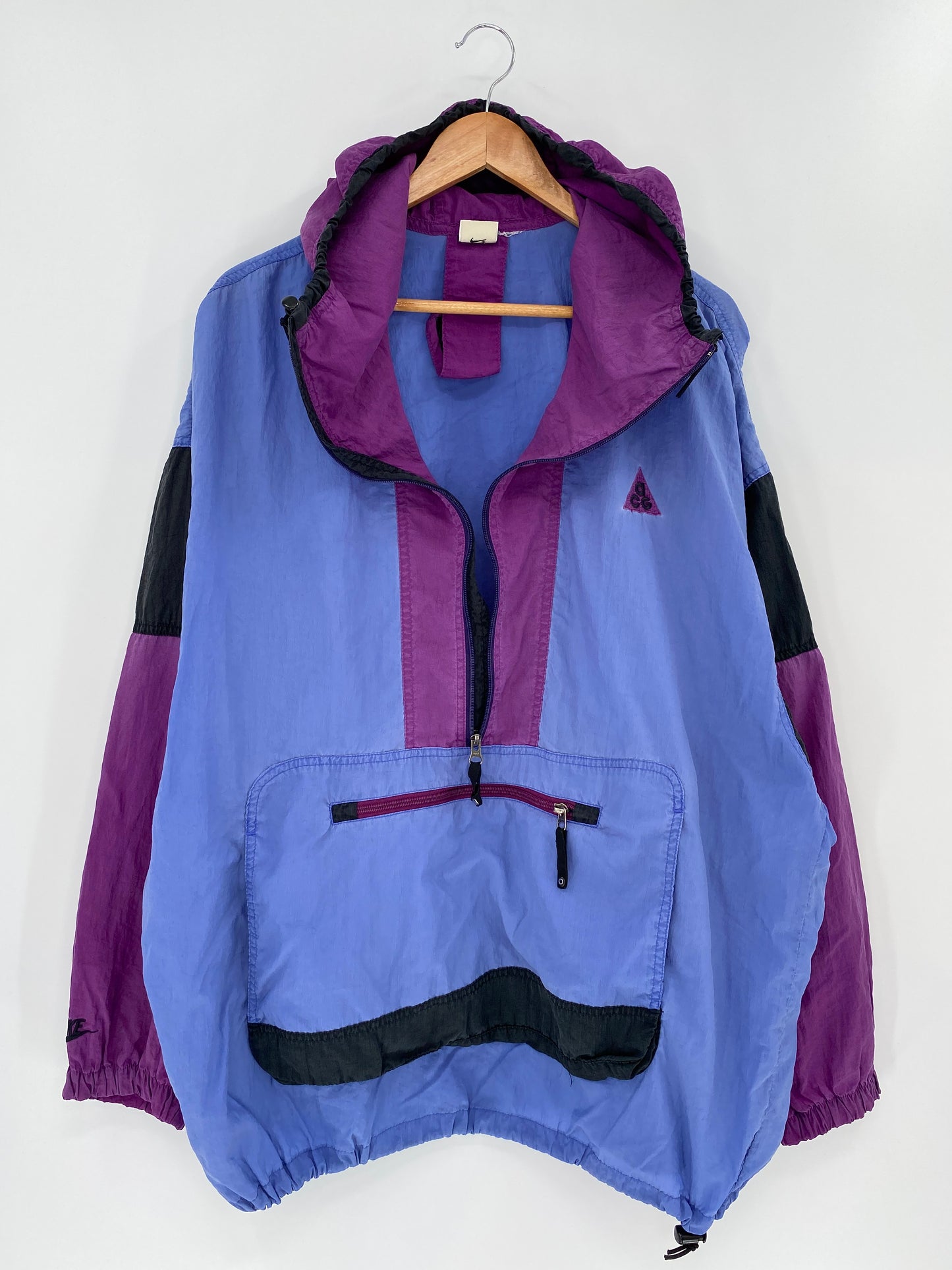 90's NIKE ACG Size Approx.XL Vintage Zip up Nylon-Jacket/ K567