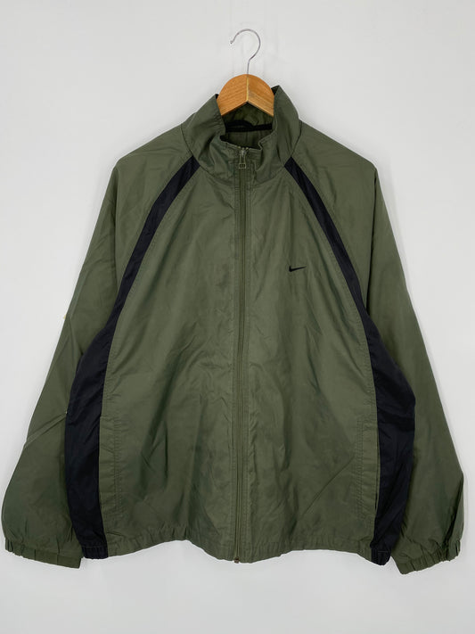 00’ NIKE Size XL Vintage Zip-up Nylon Jacket  / 8107