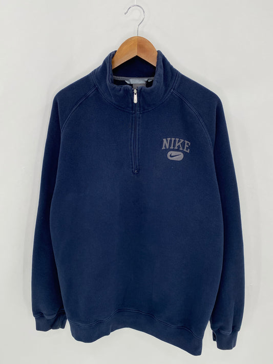 00’ NIKE Size XL Vintage Half Zip Sweat-shirt  / 6804