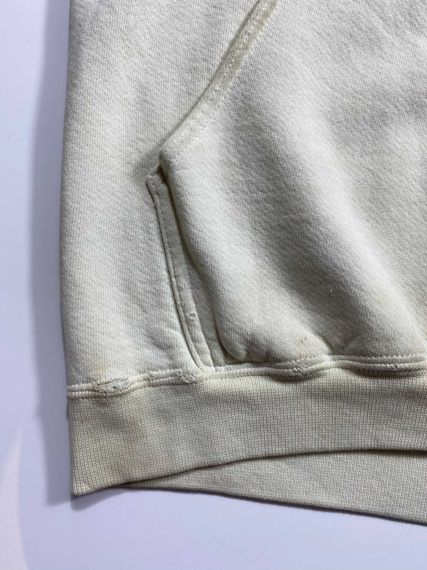 90’s NIKE Center Swoosh Damaged Made in USA Size L Vintage Hoodie Sweat-shirt / 6759